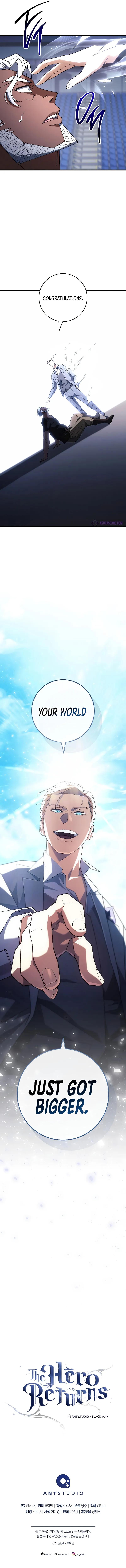The Hero Returns Chap 100 - Next Chap 101