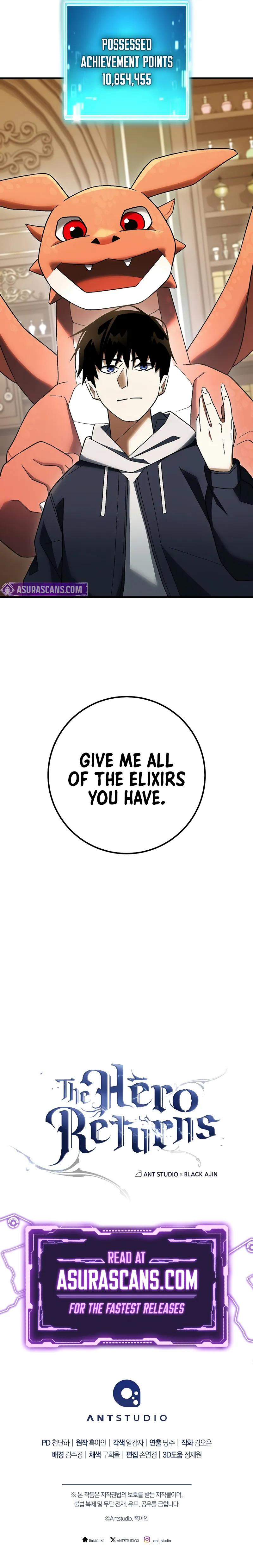 The Hero Returns Chap 122 - Next Chap 123