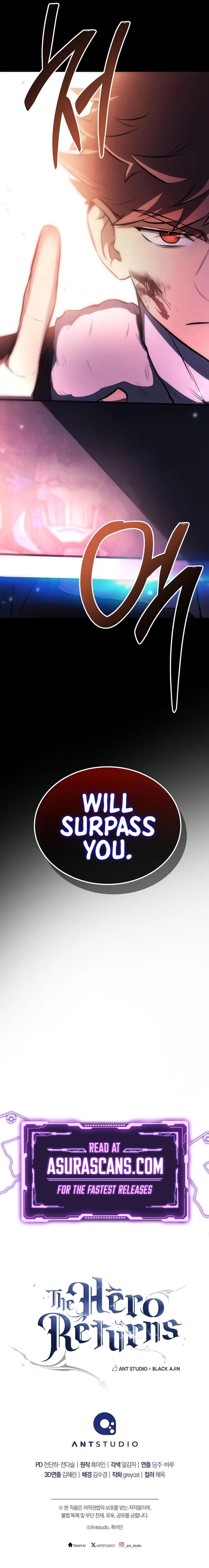 The Hero Returns Chap 135 - Next Chap 136