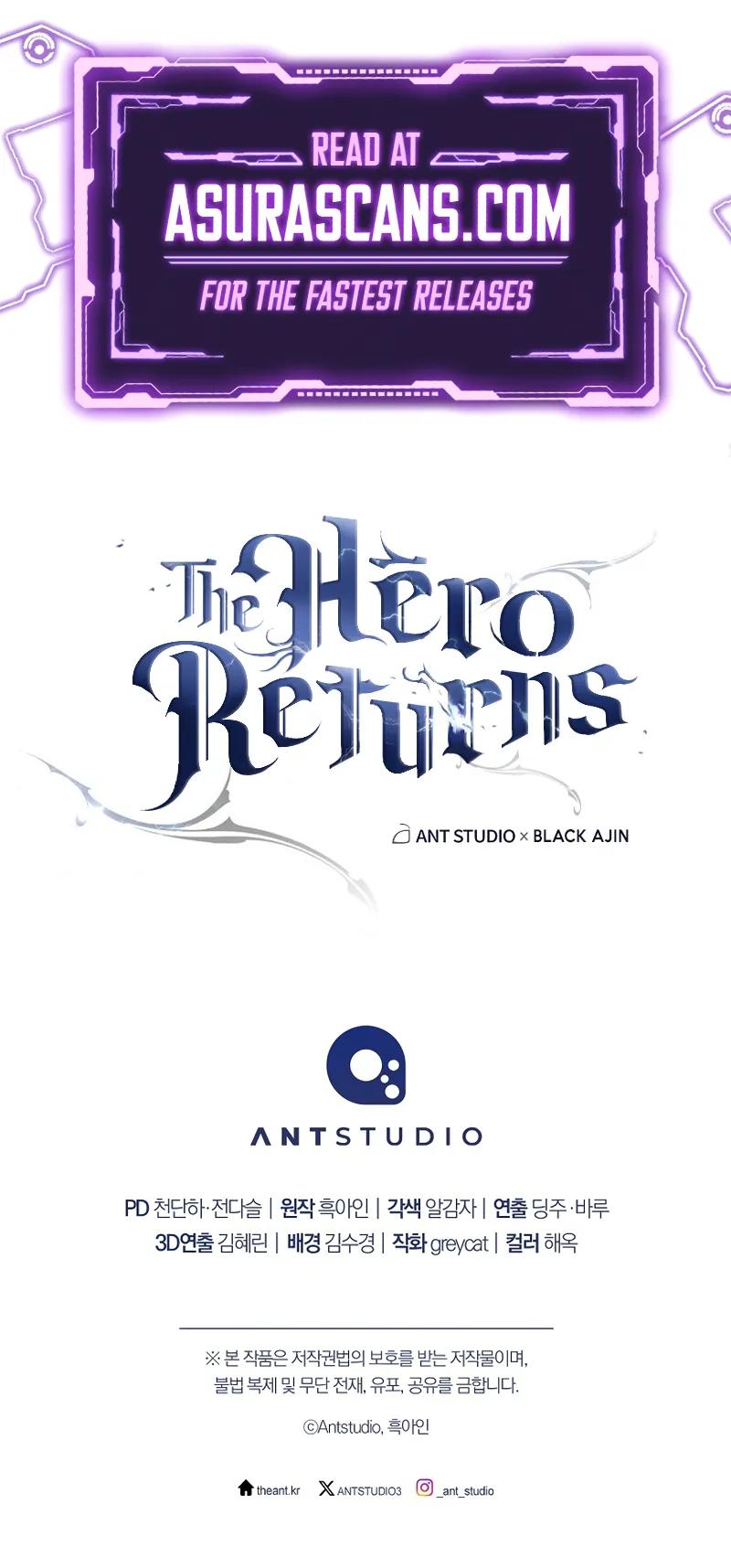The Hero Returns Chap 131 - Next Chap 132