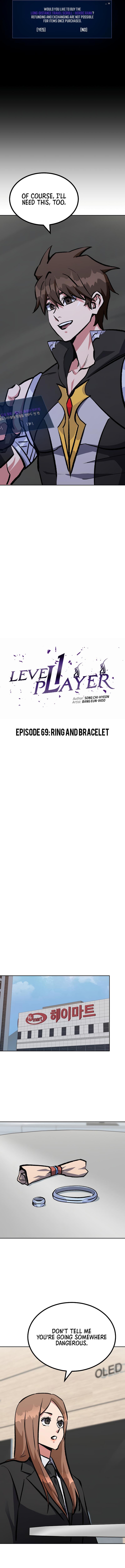 Level 1 Player Chap 69 - Next Chap 70