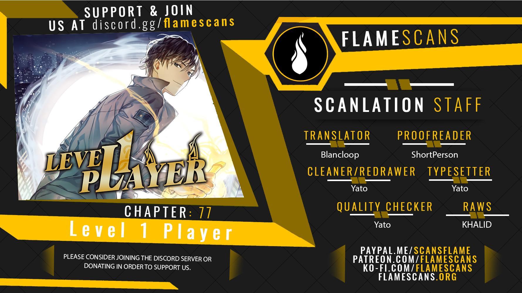 Level 1 Player Chap 77 - Next Chap 78