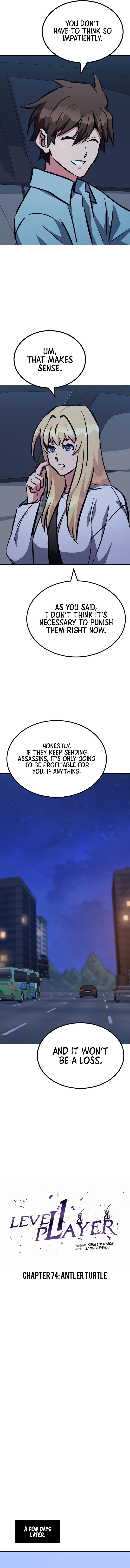 Level 1 Player Chap 74 - Next Chap 75