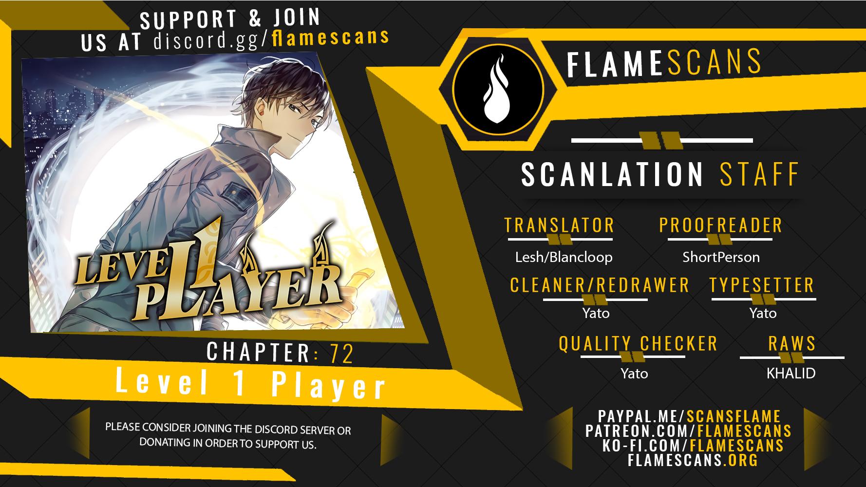 Level 1 Player Chap 72 - Next Chap 73