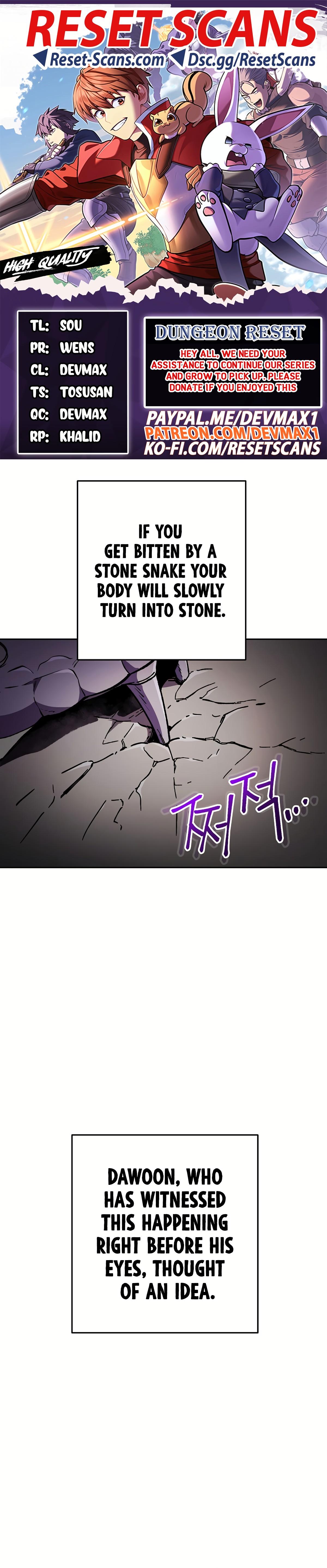 Dungeon Reset Chap 157 - Next Chap 158