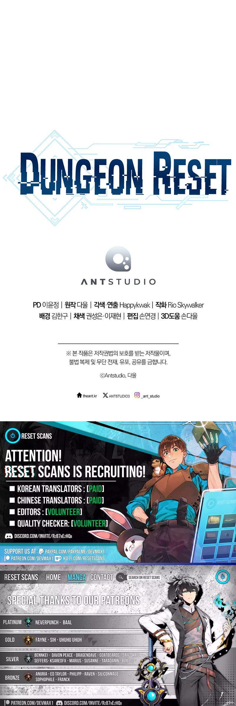 Dungeon Reset Chap 184 - Next Chap 185