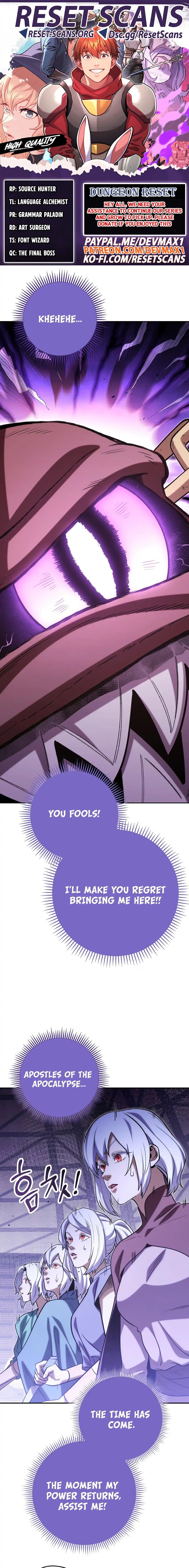 Dungeon Reset Chap 259 - Next Chap 260