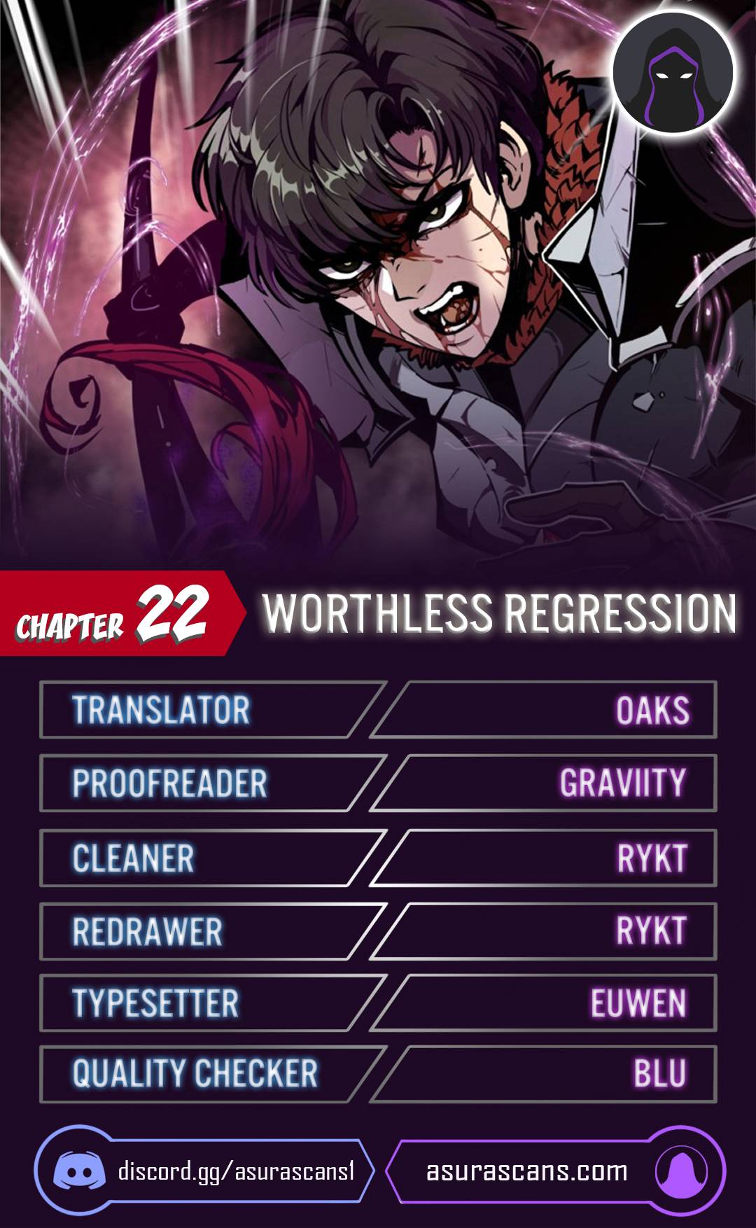 Worthless Regression Chap 22 - Next Chap 23
