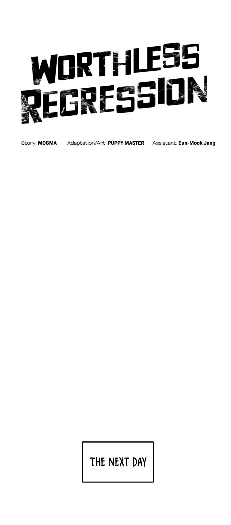 Worthless Regression Chap 39 - Next Chap 40