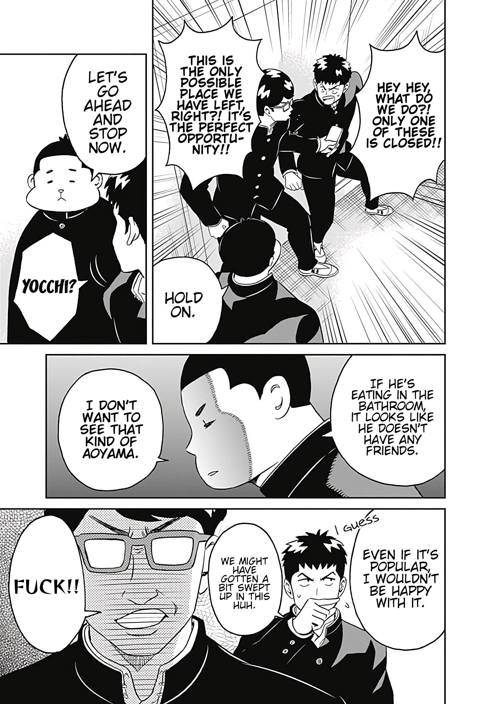 Keppeki Danshi! Aoyama-kun Chap 8 - Next Chap 9