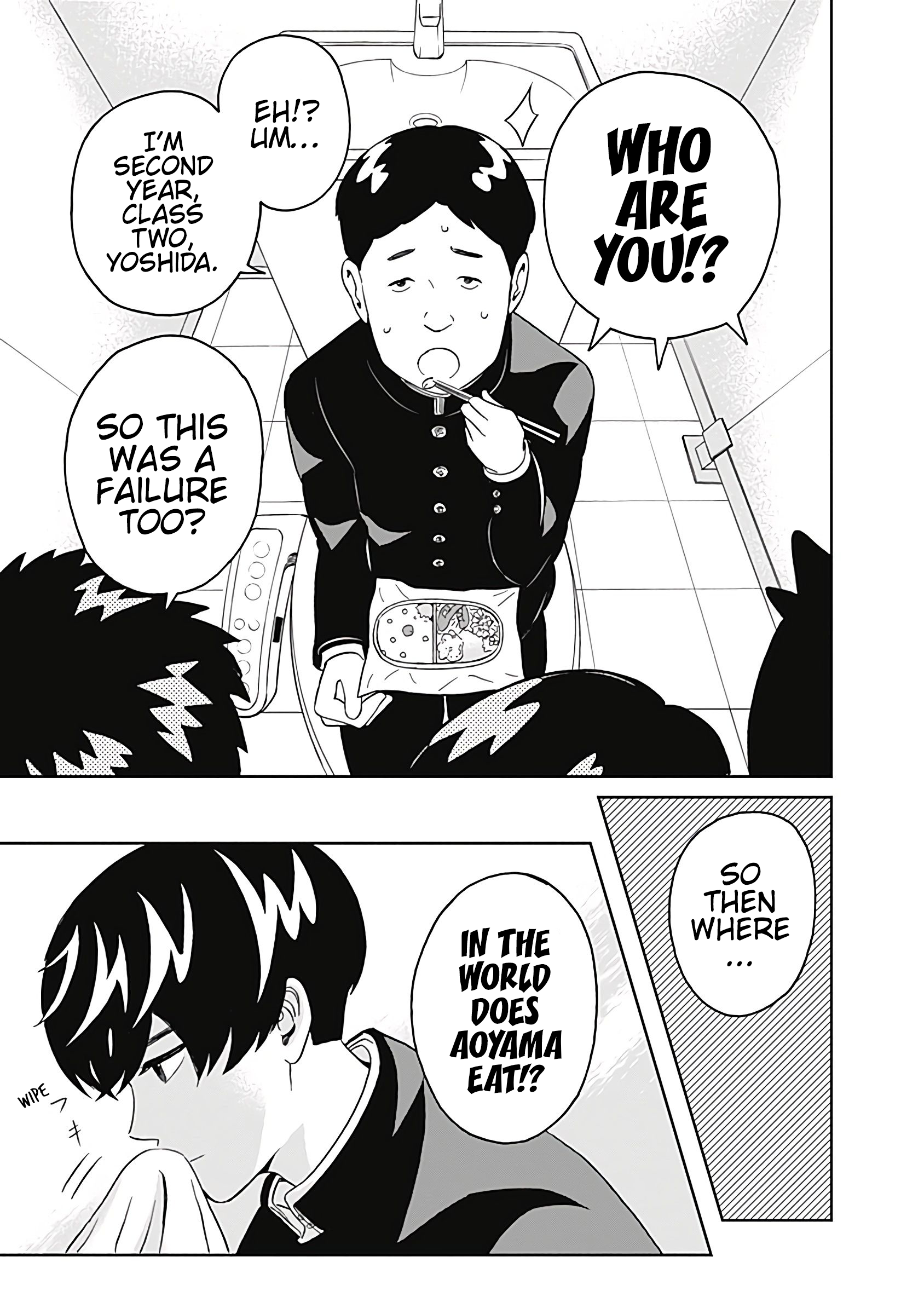 Keppeki Danshi! Aoyama-kun Chap 8 - Next Chap 9