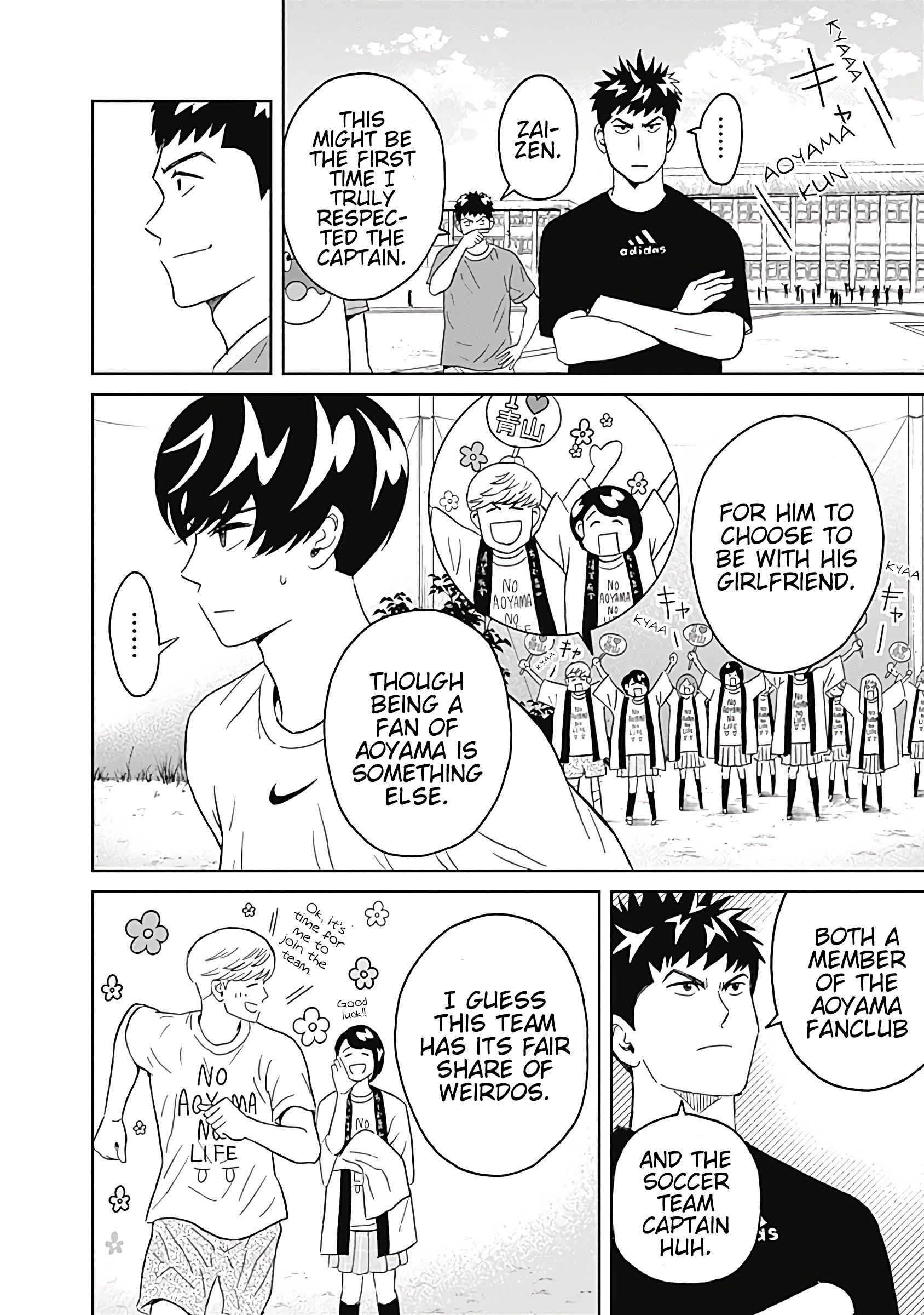 Keppeki Danshi! Aoyama-kun Chap 9 - Next Chap 10