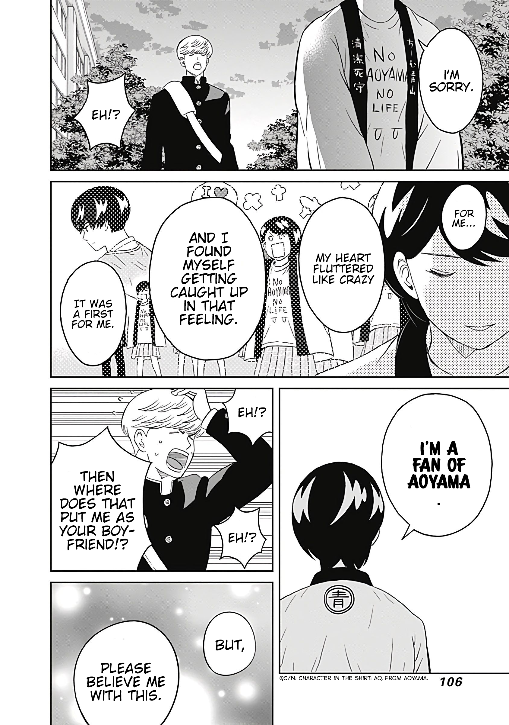 Keppeki Danshi! Aoyama-kun Chap 9 - Next Chap 10