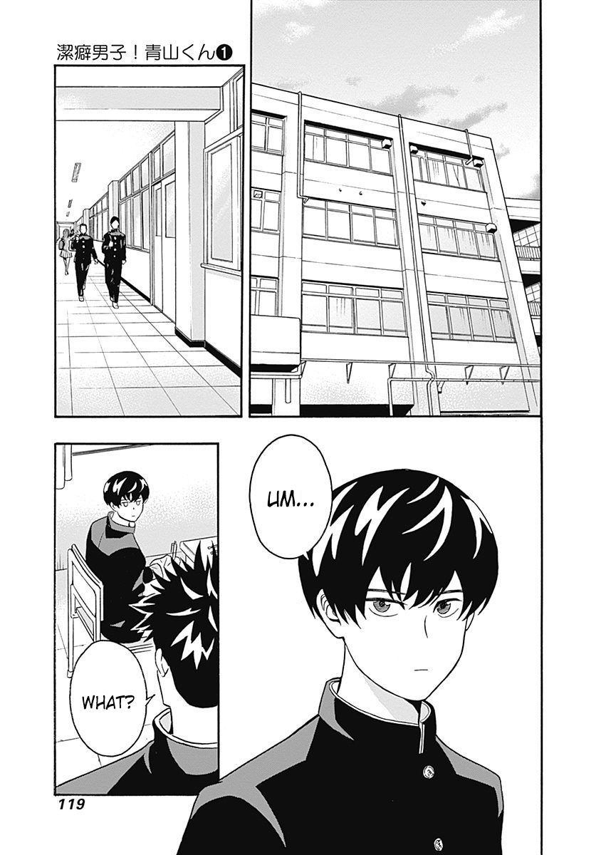 Keppeki Danshi! Aoyama-kun Chap 3 - Next Chap 4