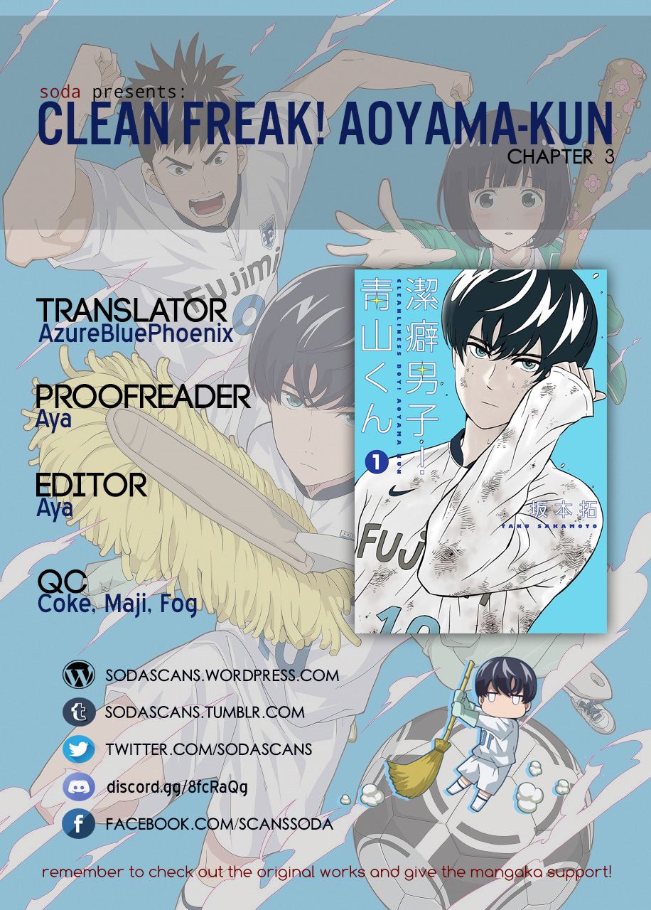Keppeki Danshi! Aoyama-kun Chap 3 - Next Chap 4