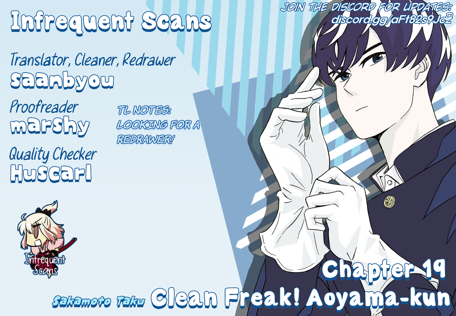 Keppeki Danshi! Aoyama-kun Chap 19 - Next Chap 20