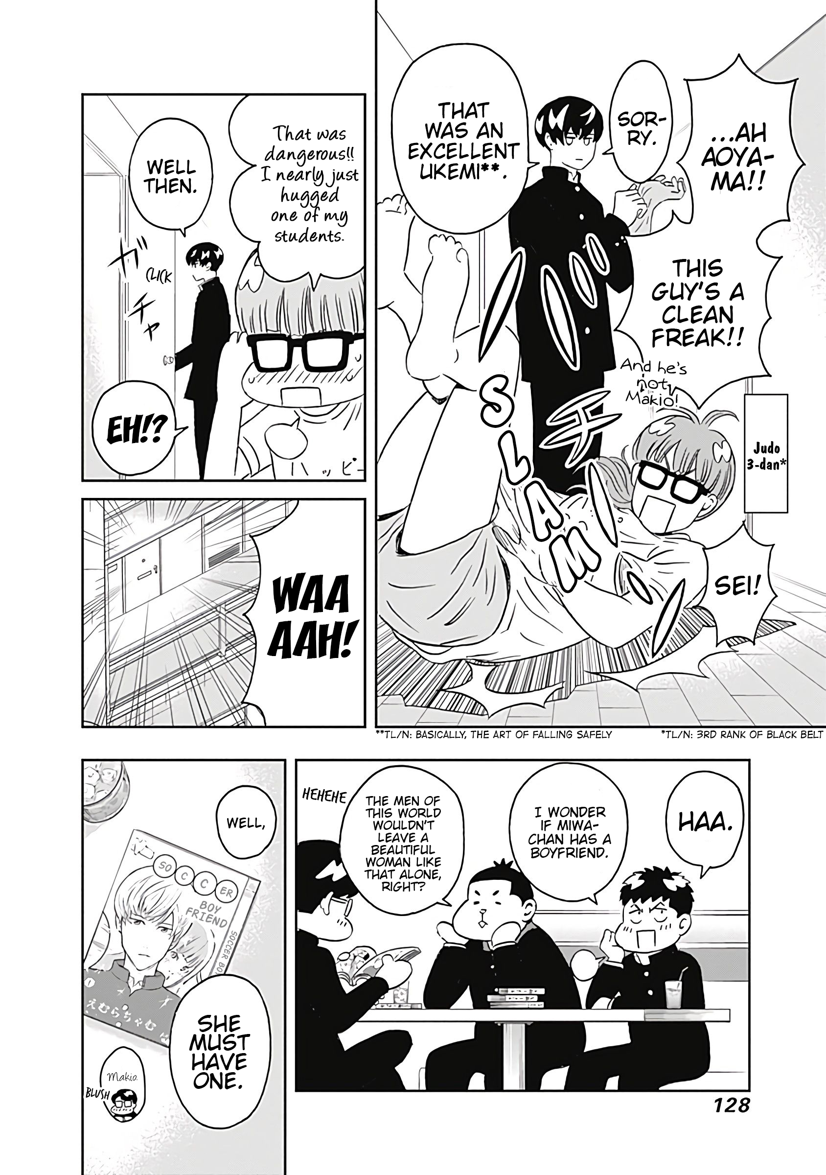 Keppeki Danshi! Aoyama-kun Chap 10 - Next Chap 11