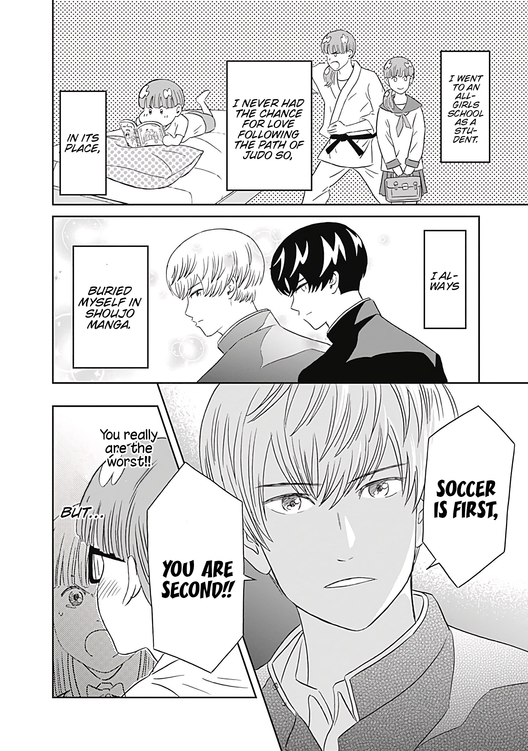 Keppeki Danshi! Aoyama-kun Chap 10 - Next Chap 11