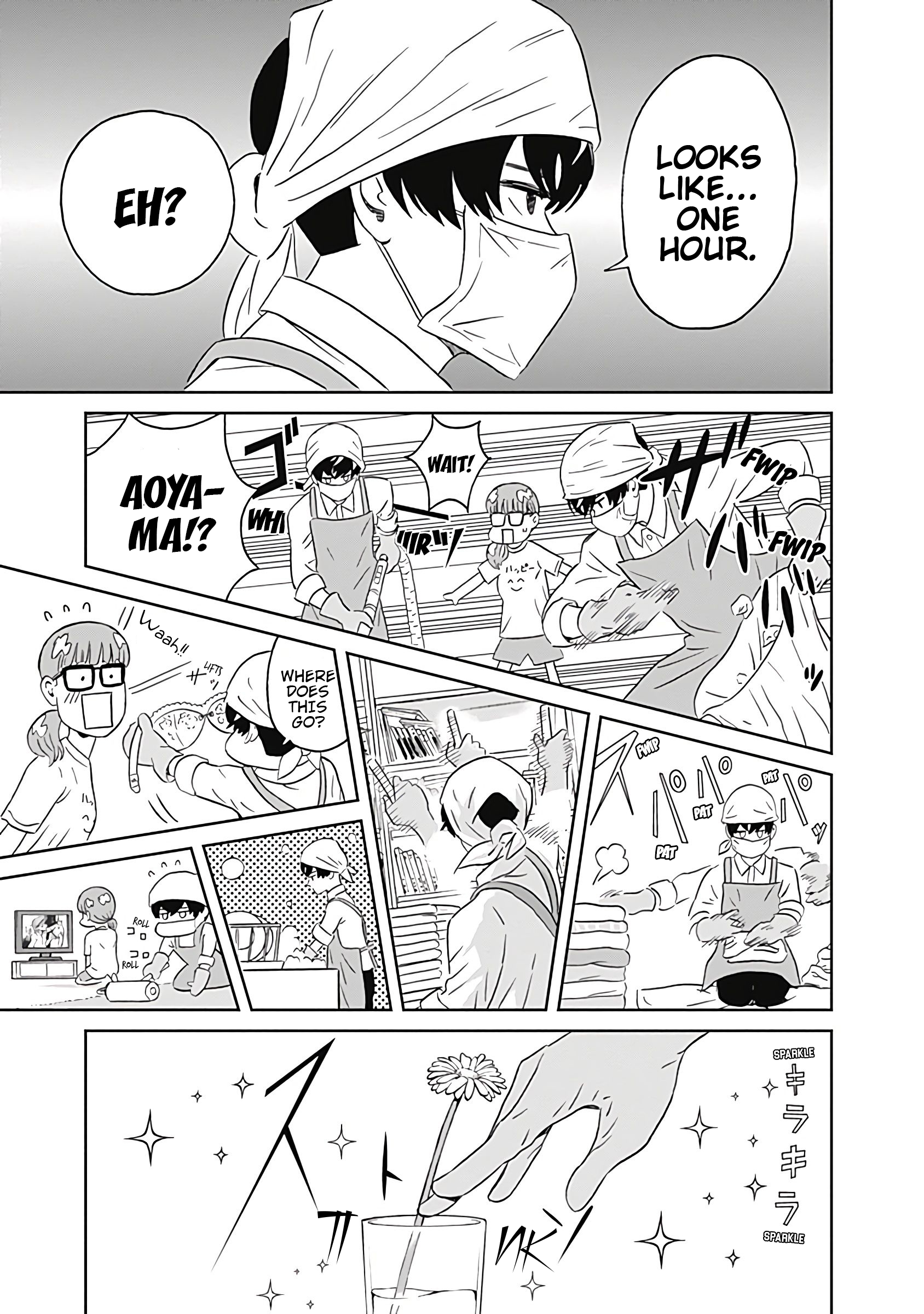 Keppeki Danshi! Aoyama-kun Chap 10 - Next Chap 11