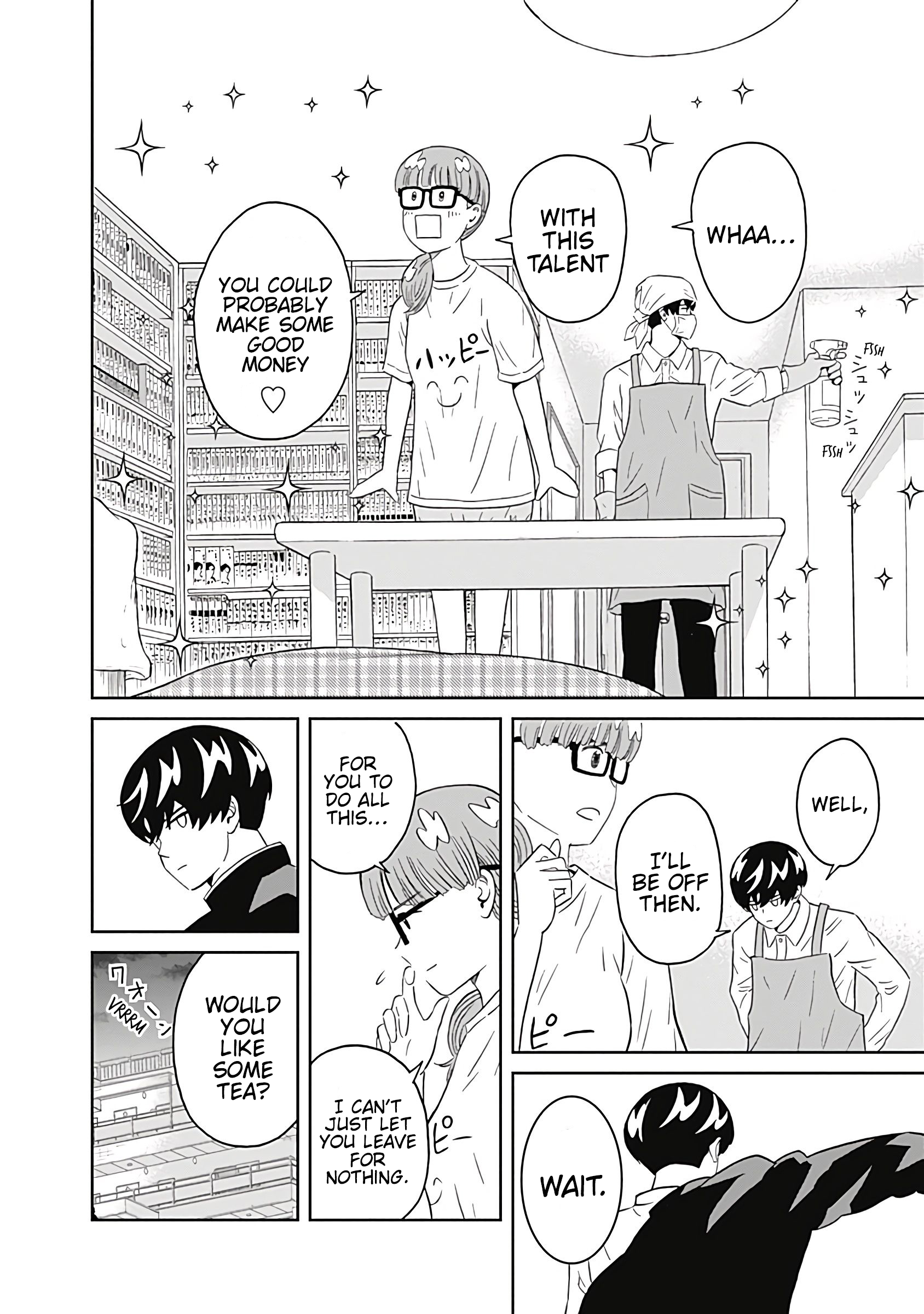 Keppeki Danshi! Aoyama-kun Chap 10 - Next Chap 11