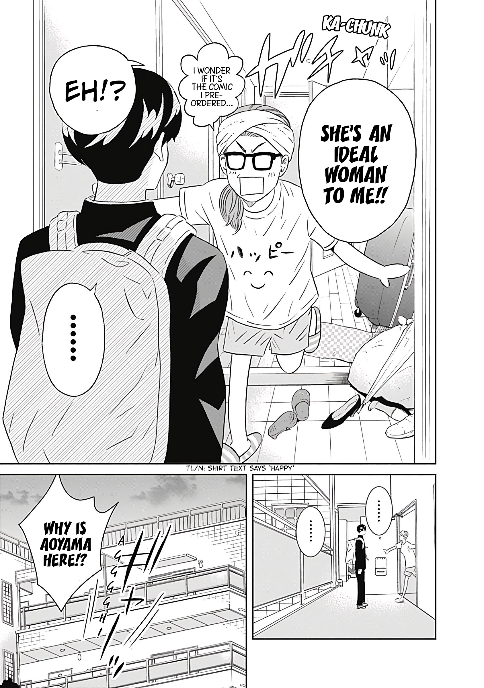 Keppeki Danshi! Aoyama-kun Chap 10 - Next Chap 11