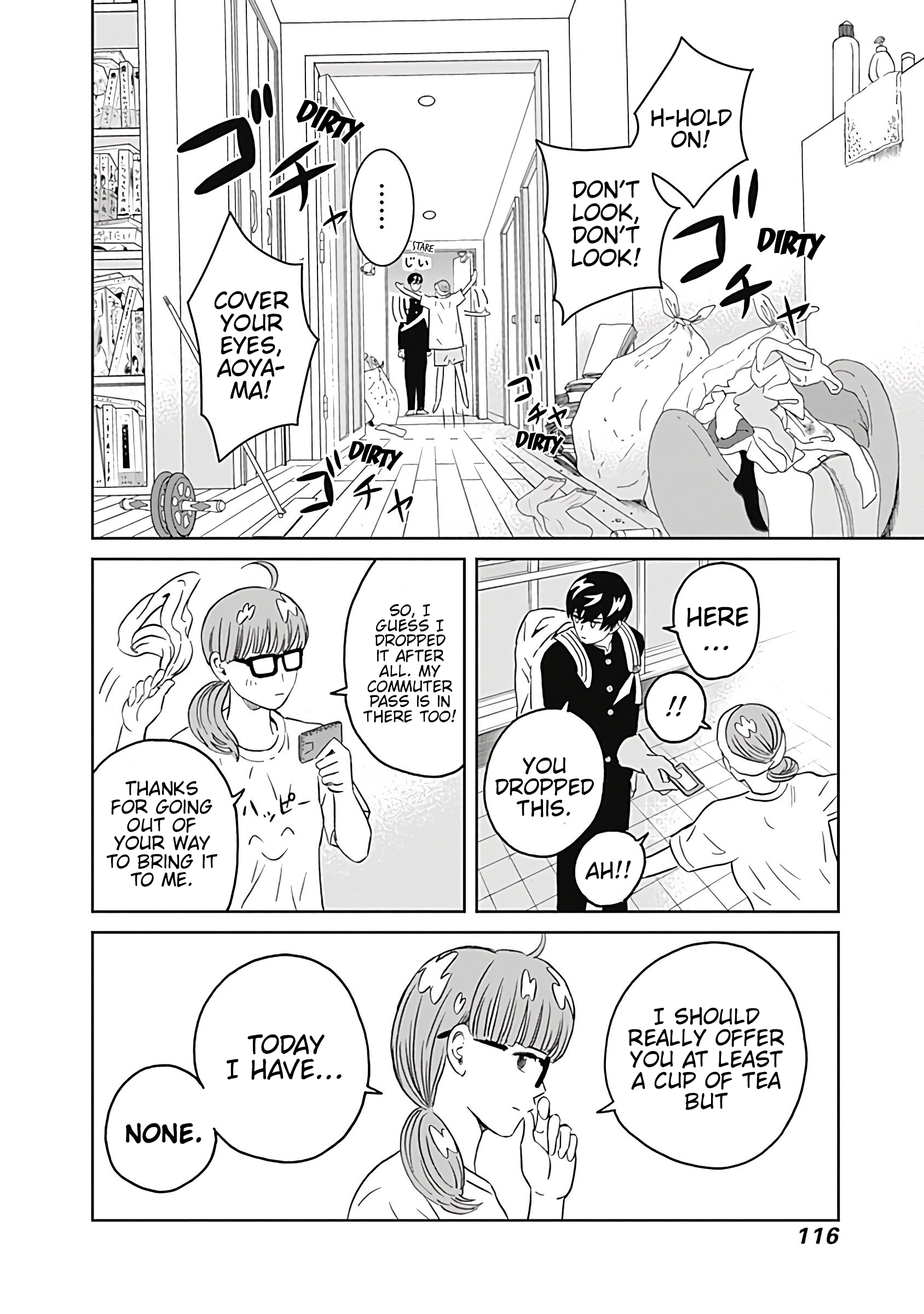 Keppeki Danshi! Aoyama-kun Chap 10 - Next Chap 11