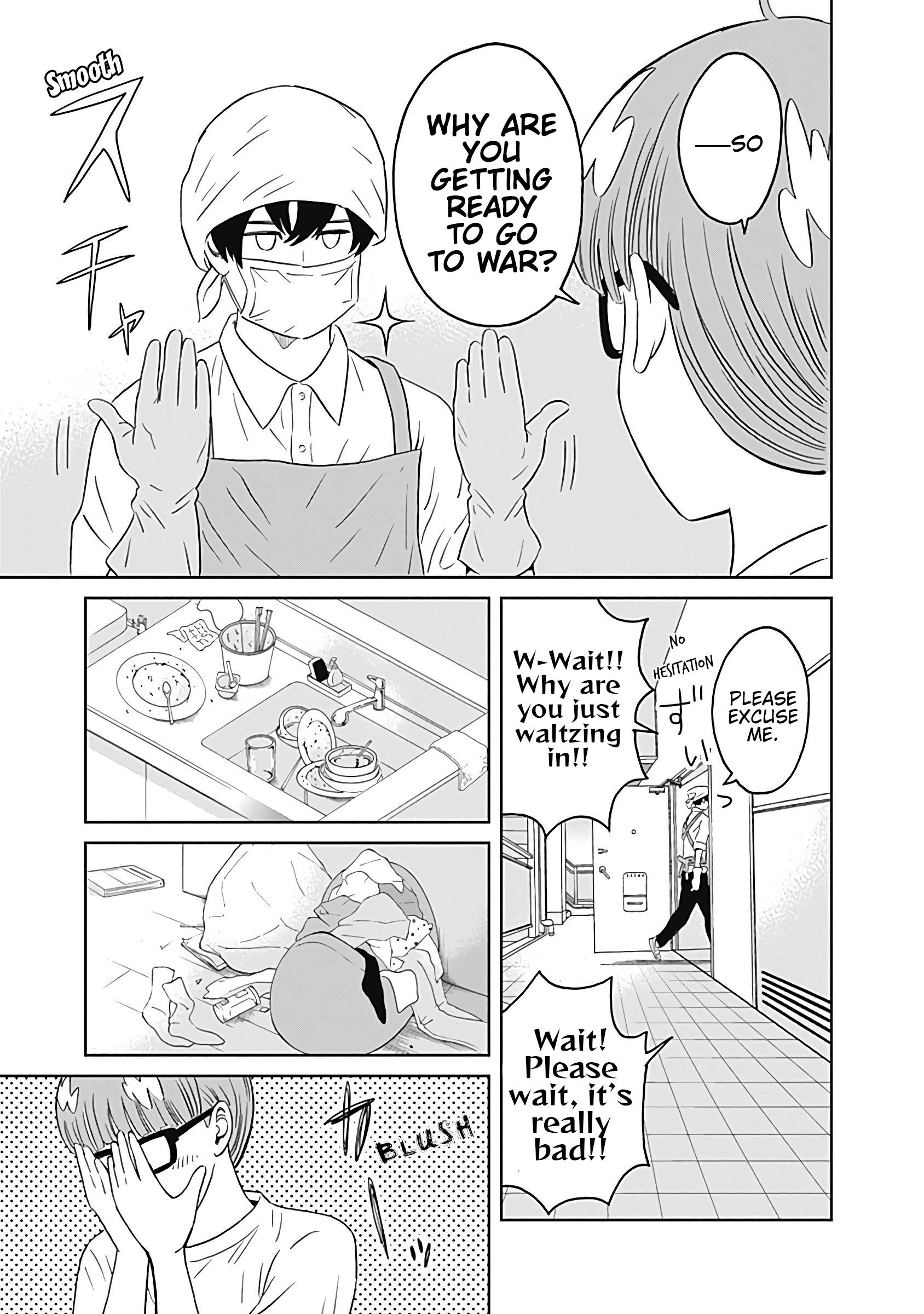 Keppeki Danshi! Aoyama-kun Chap 10 - Next Chap 11