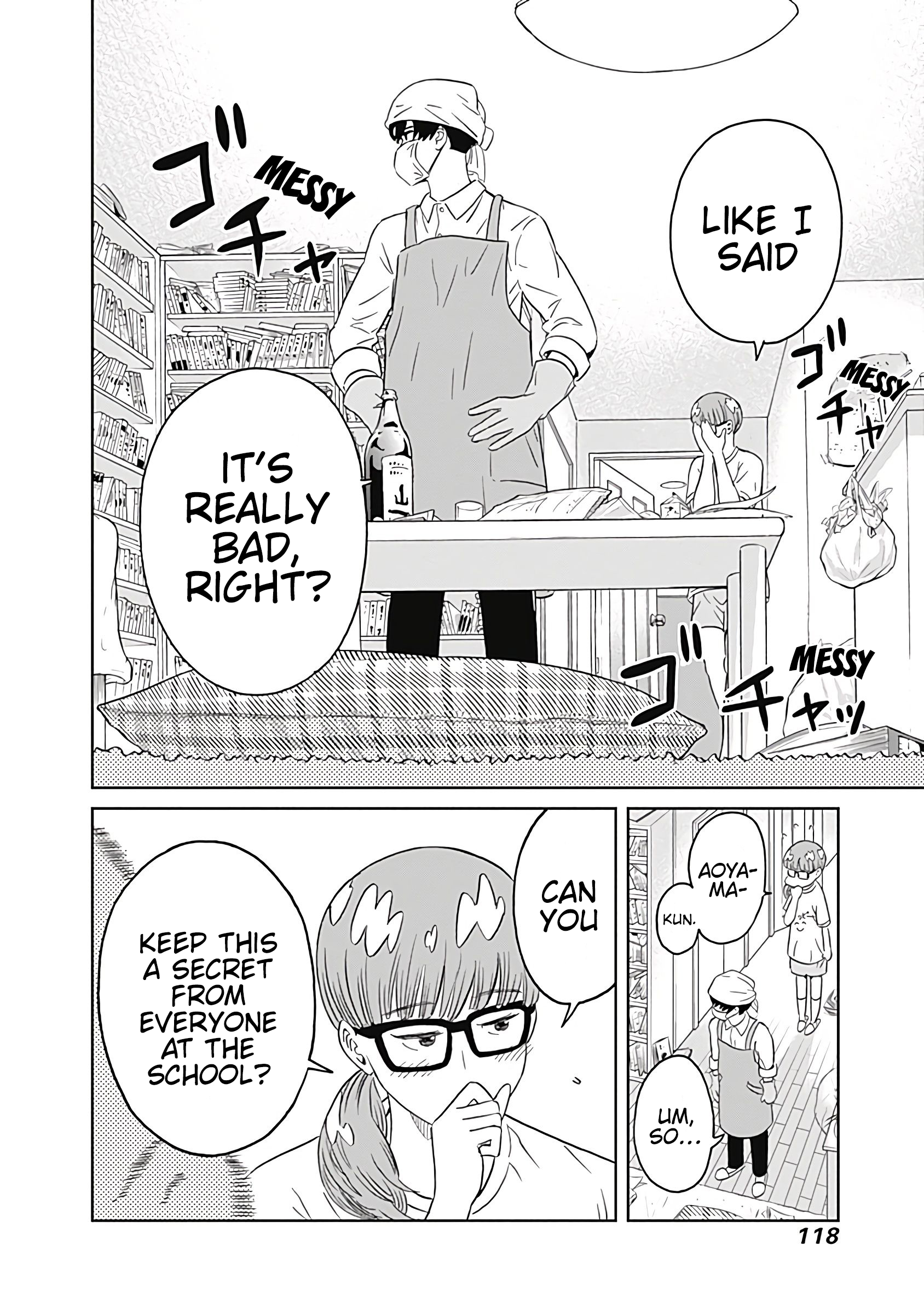 Keppeki Danshi! Aoyama-kun Chap 10 - Next Chap 11