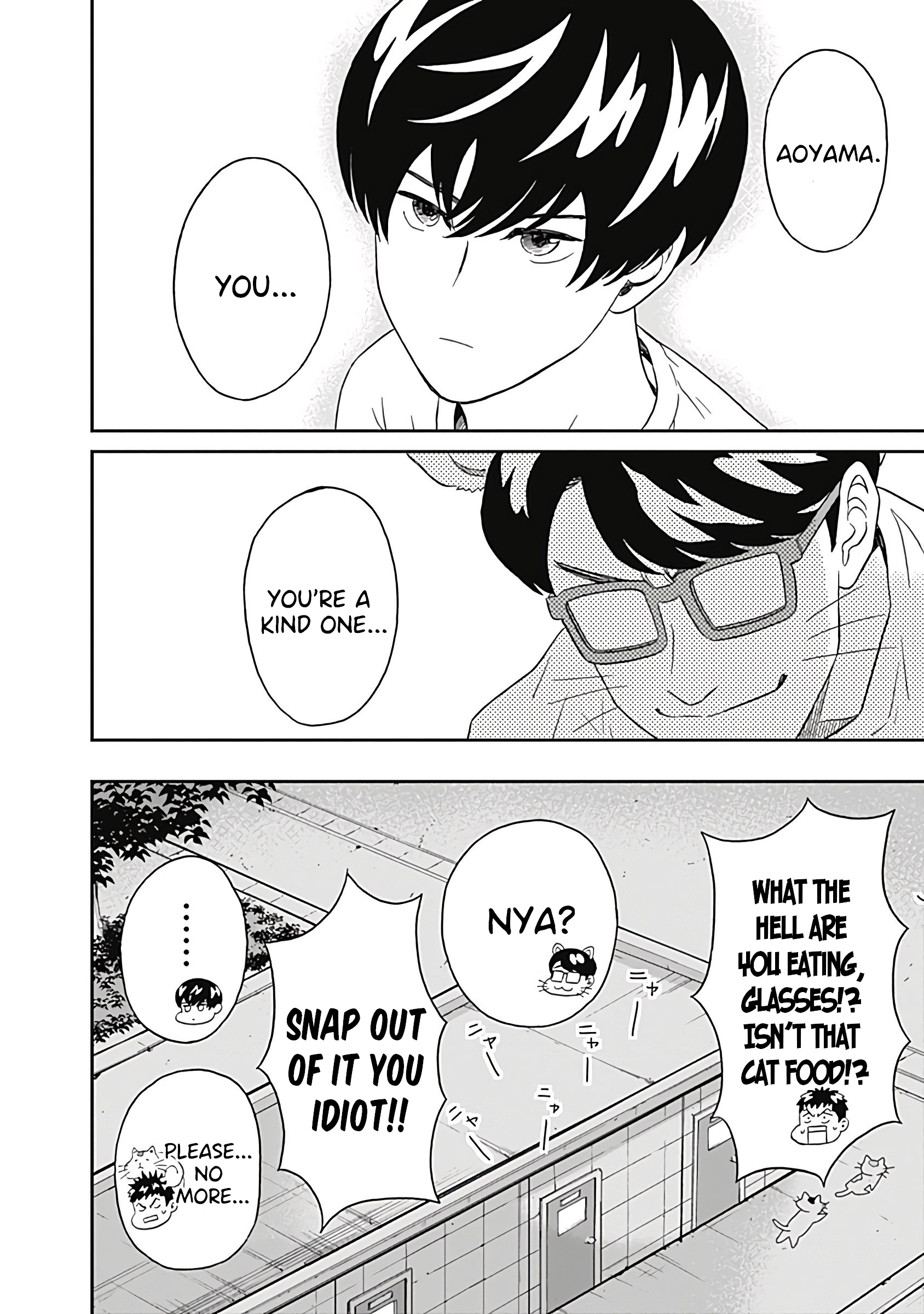 Keppeki Danshi! Aoyama-kun Chap 12 - Next Chap 13