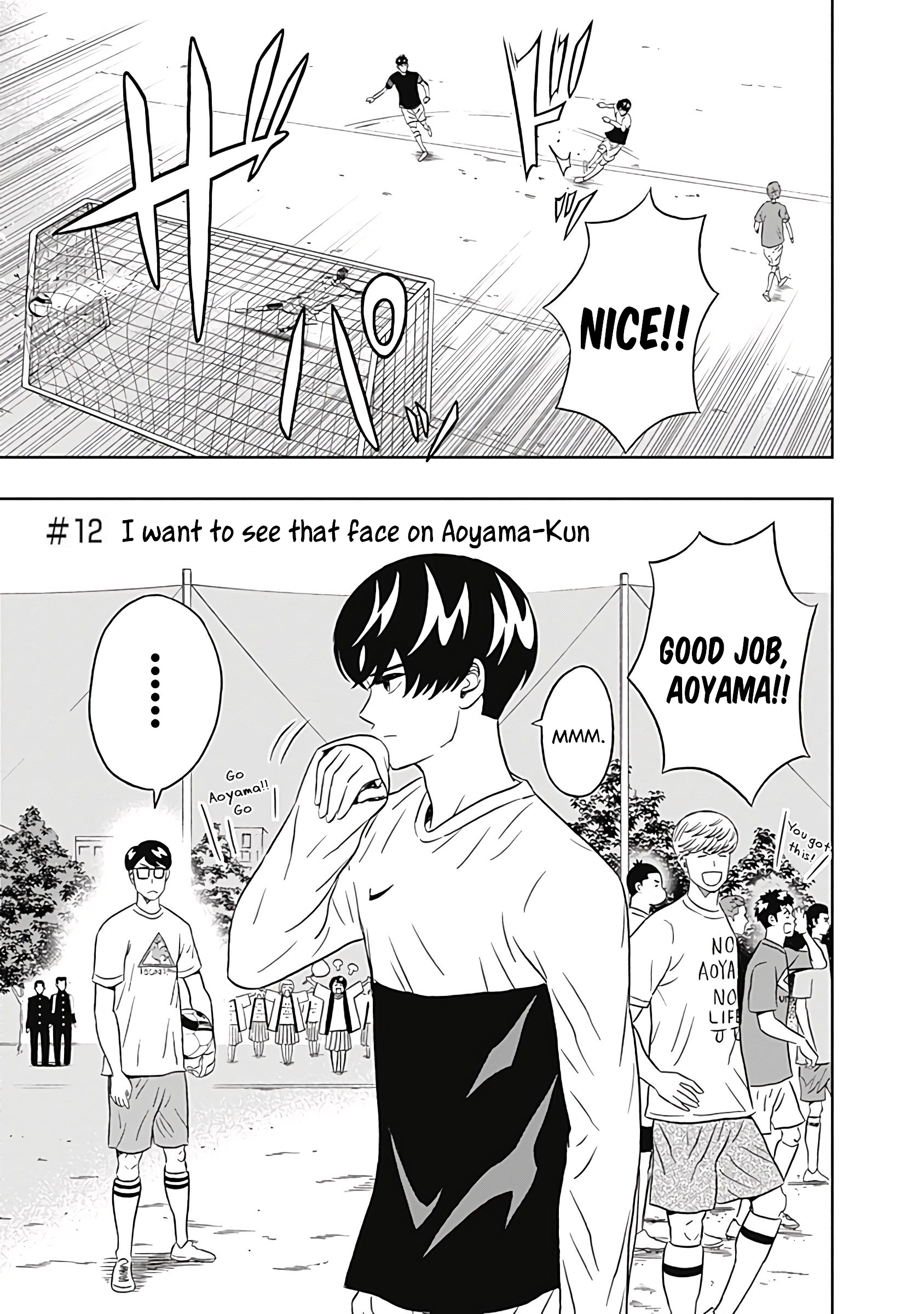 Keppeki Danshi! Aoyama-kun Chap 12 - Next Chap 13