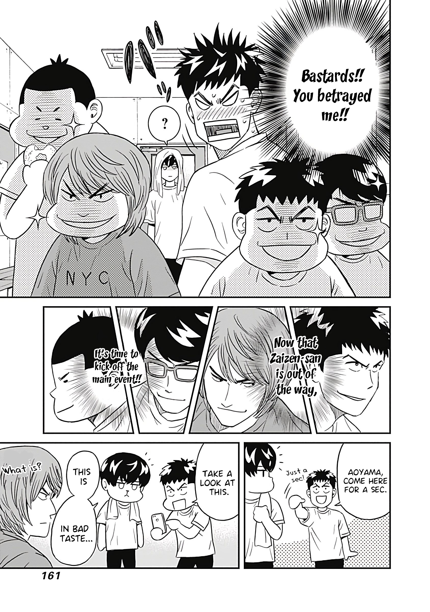 Keppeki Danshi! Aoyama-kun Chap 12 - Next Chap 13
