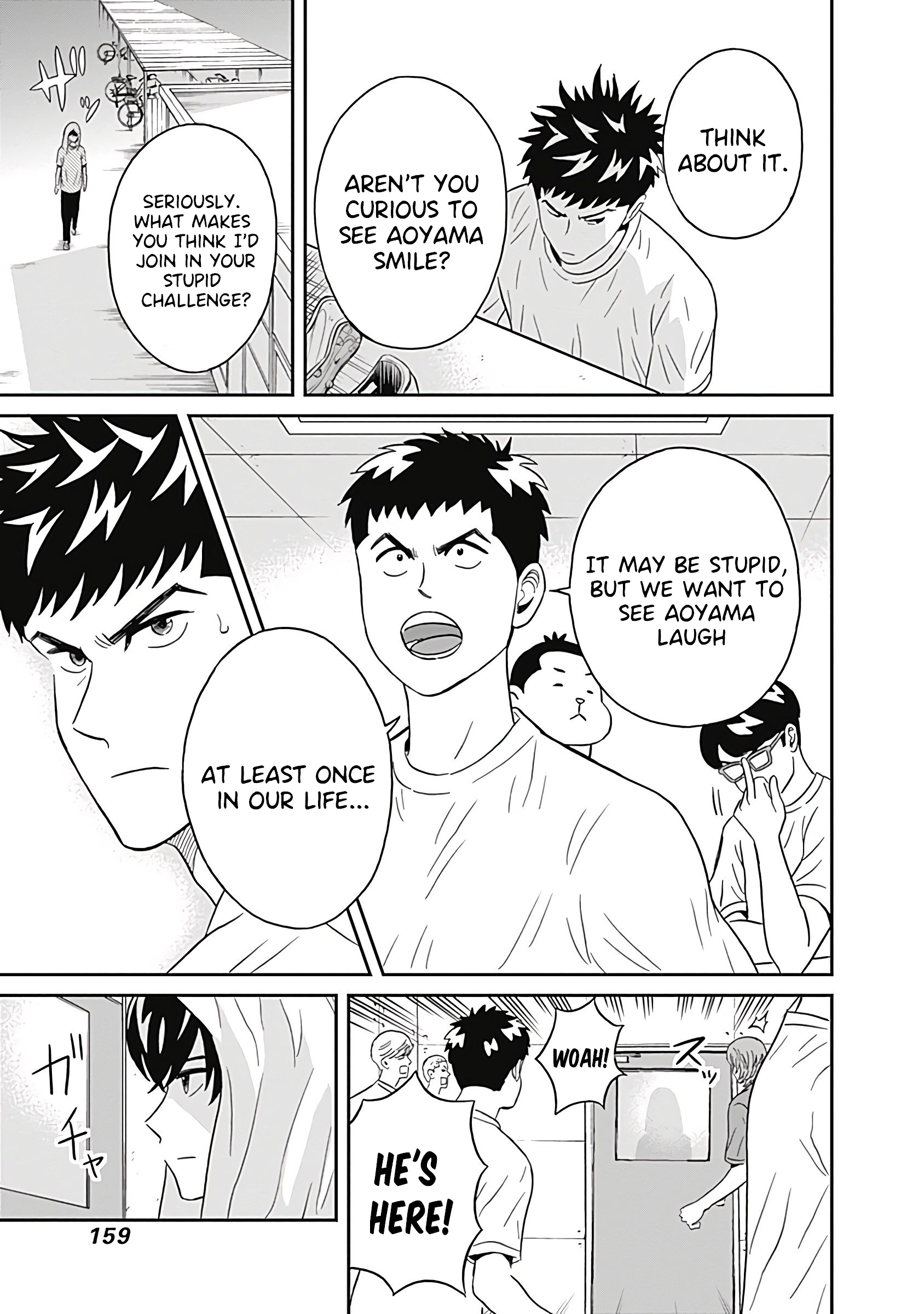 Keppeki Danshi! Aoyama-kun Chap 12 - Next Chap 13
