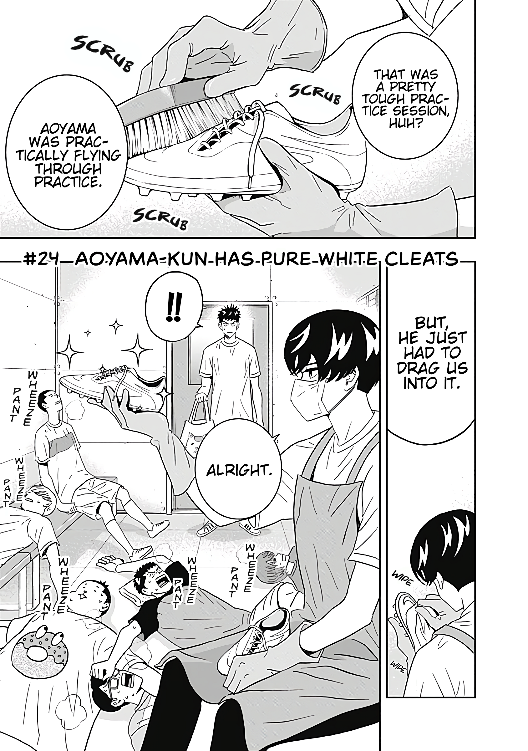 Keppeki Danshi! Aoyama-kun Chap 24 - Next Chap 25