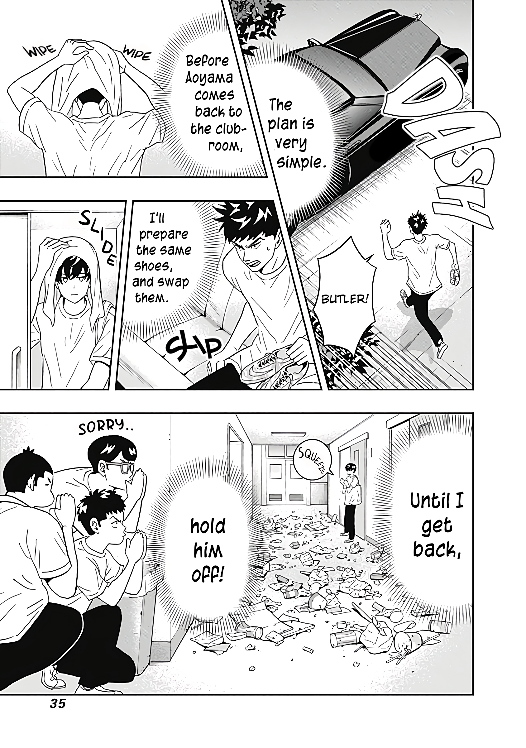 Keppeki Danshi! Aoyama-kun Chap 24 - Next Chap 25
