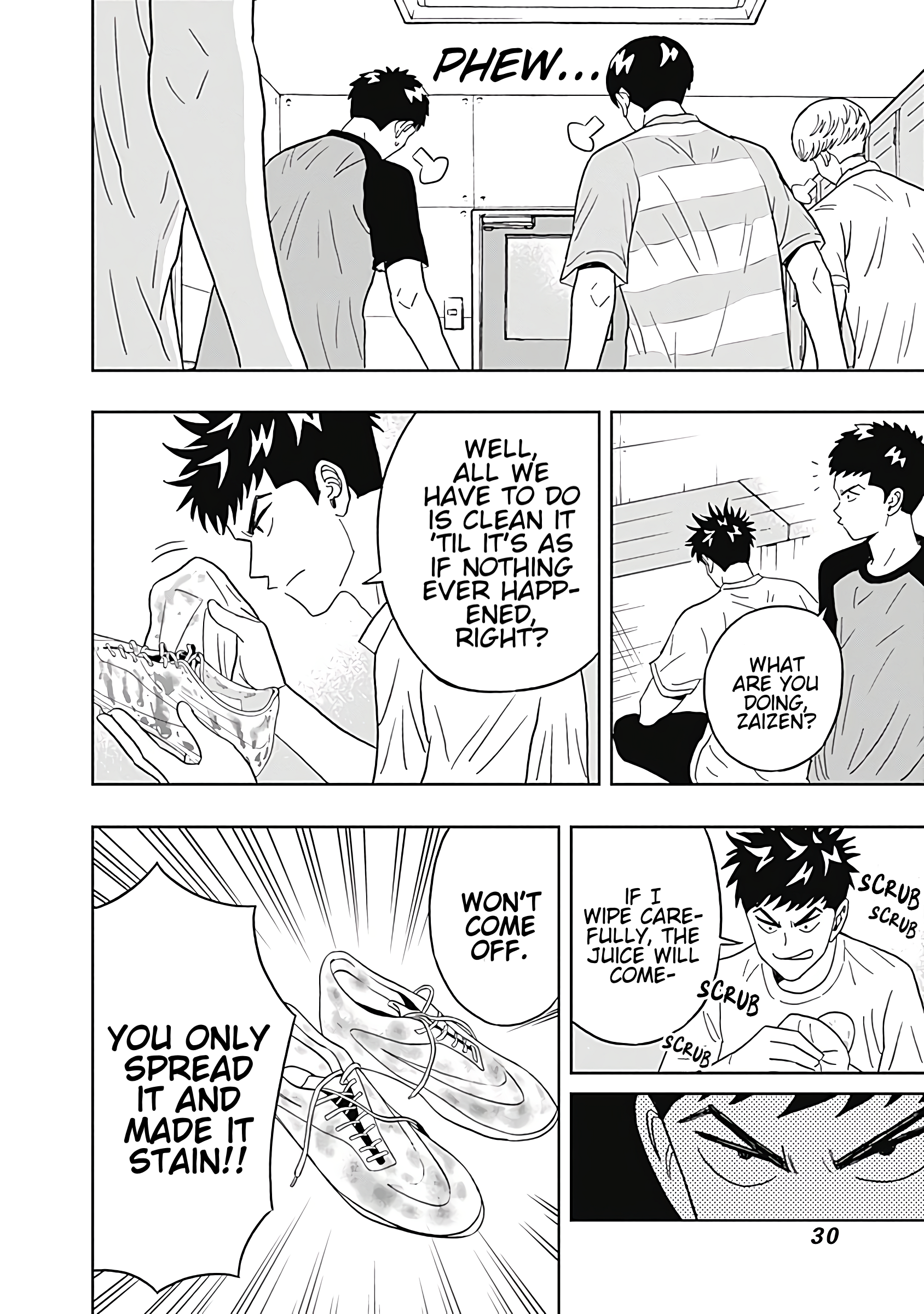 Keppeki Danshi! Aoyama-kun Chap 24 - Next Chap 25