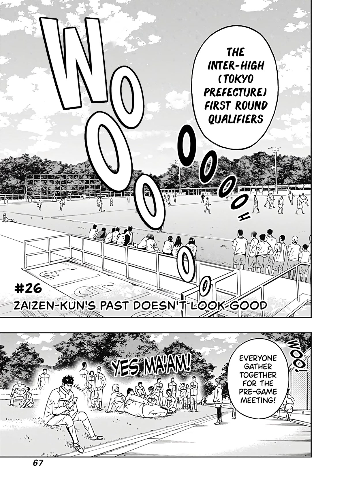 Keppeki Danshi! Aoyama-kun Chap 26 - Next Chap 27