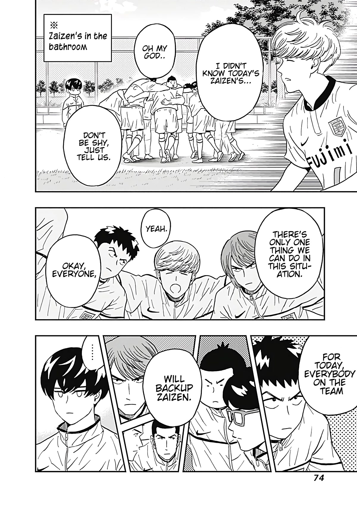 Keppeki Danshi! Aoyama-kun Chap 26 - Next Chap 27