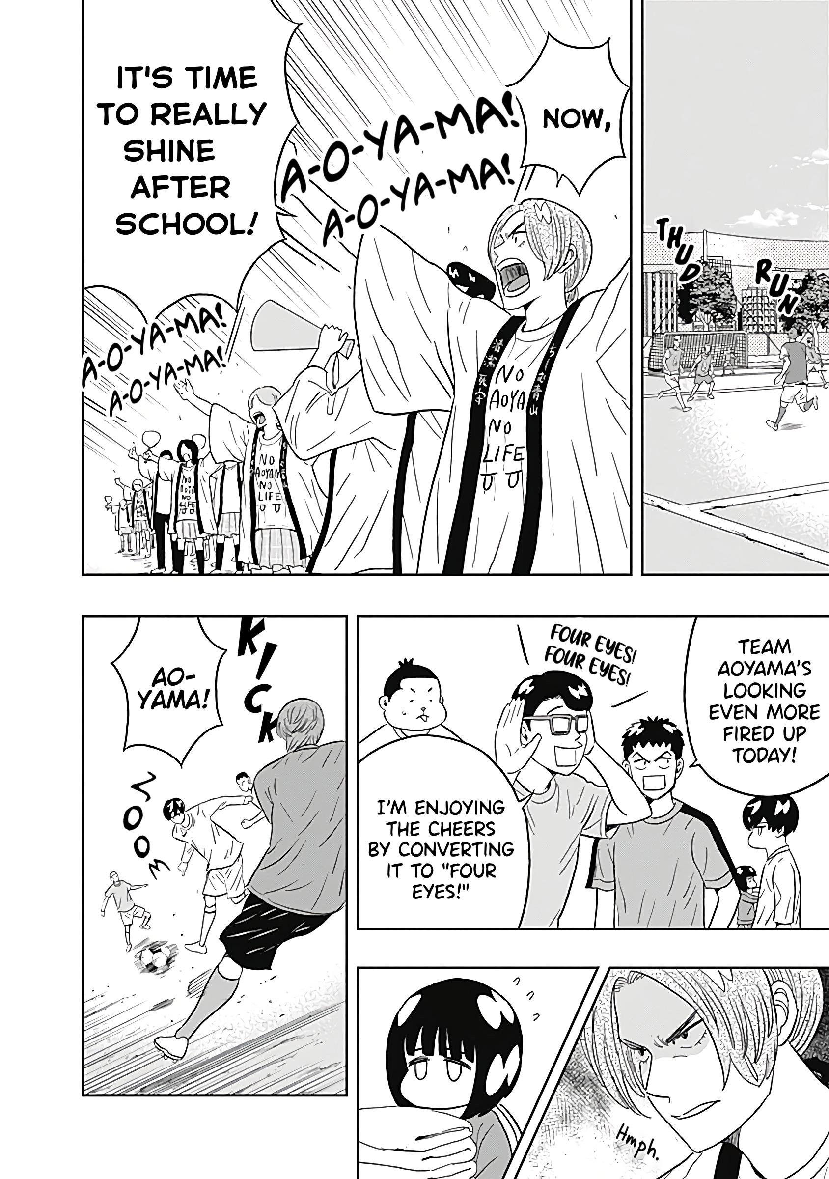 Keppeki Danshi! Aoyama-kun Chap 23 - Next Chap 24