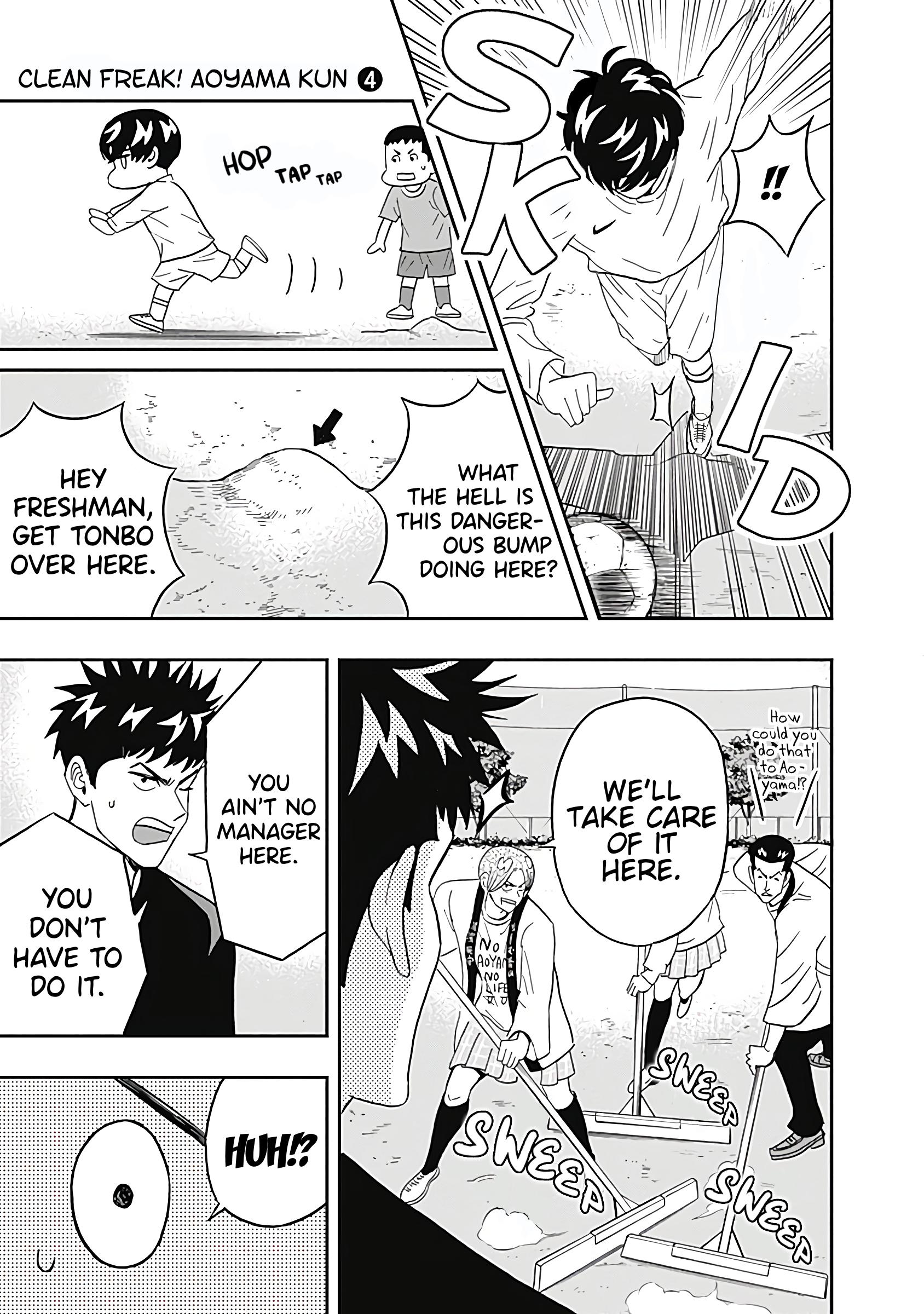 Keppeki Danshi! Aoyama-kun Chap 23 - Next Chap 24