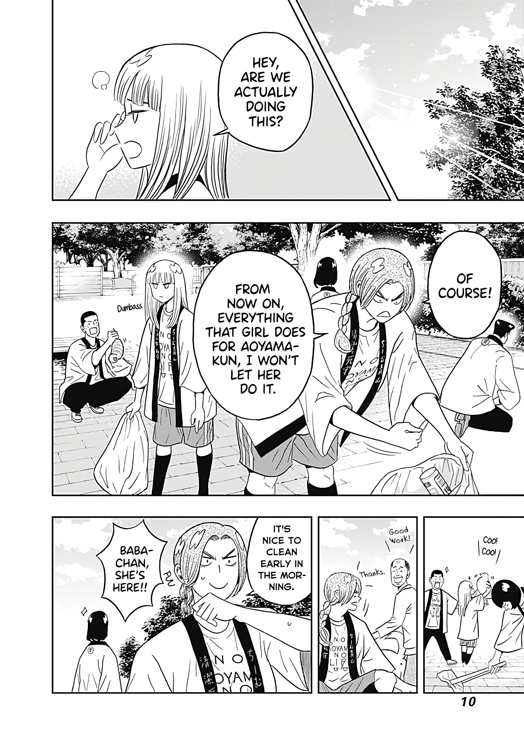 Keppeki Danshi! Aoyama-kun Chap 23 - Next Chap 24