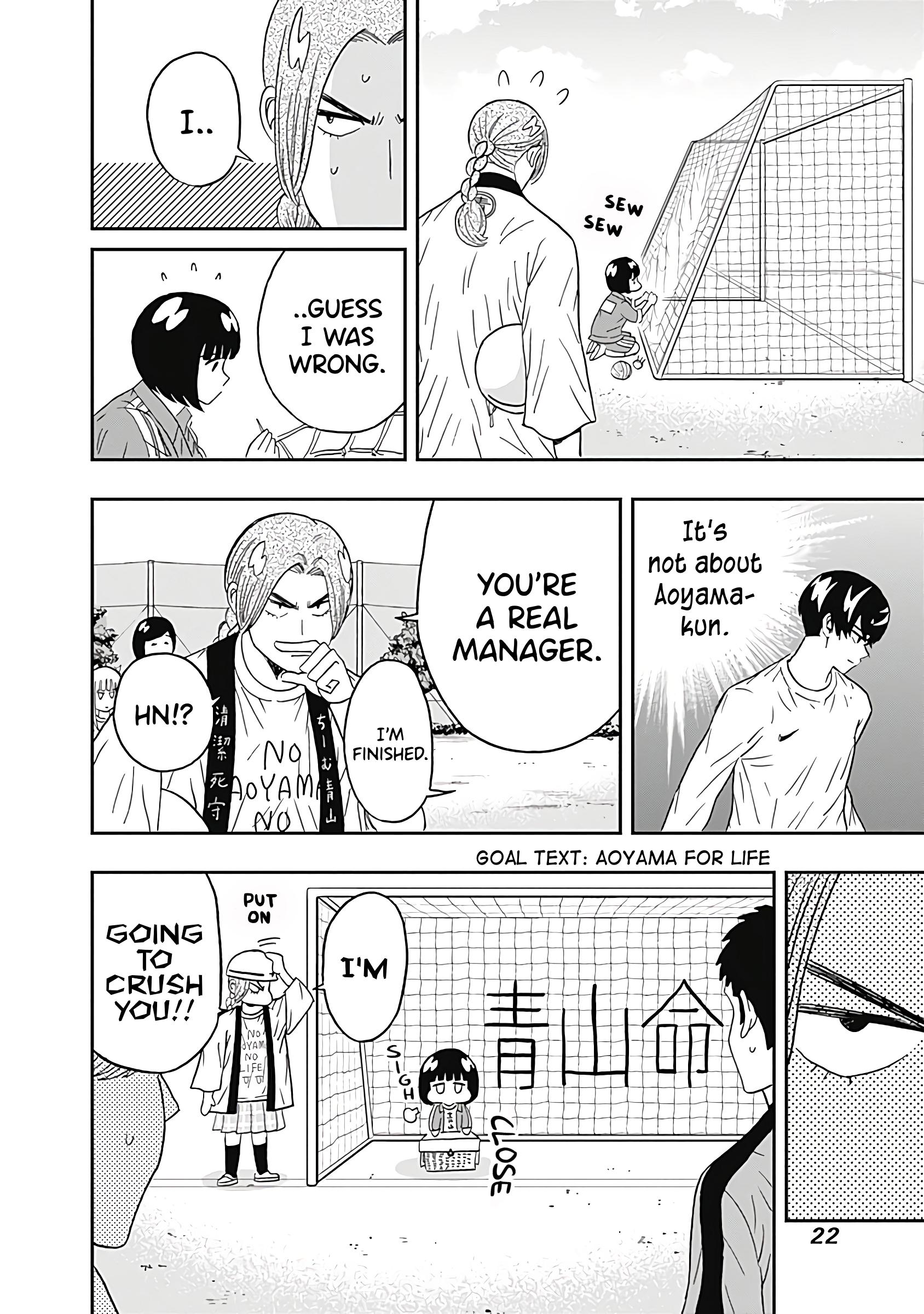 Keppeki Danshi! Aoyama-kun Chap 23 - Next Chap 24
