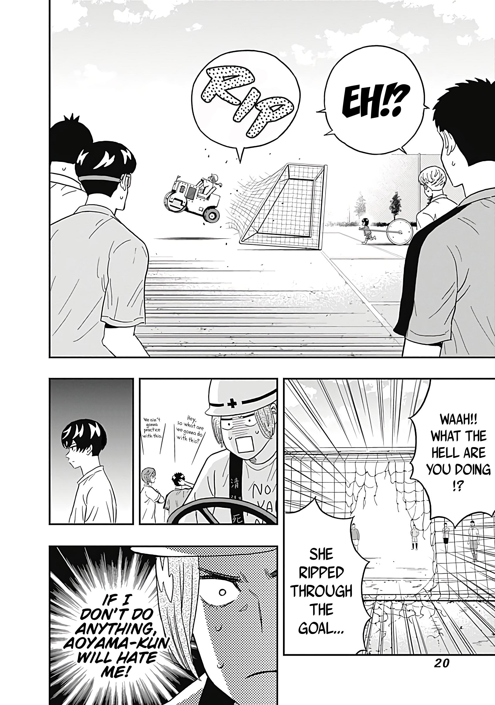 Keppeki Danshi! Aoyama-kun Chap 23 - Next Chap 24