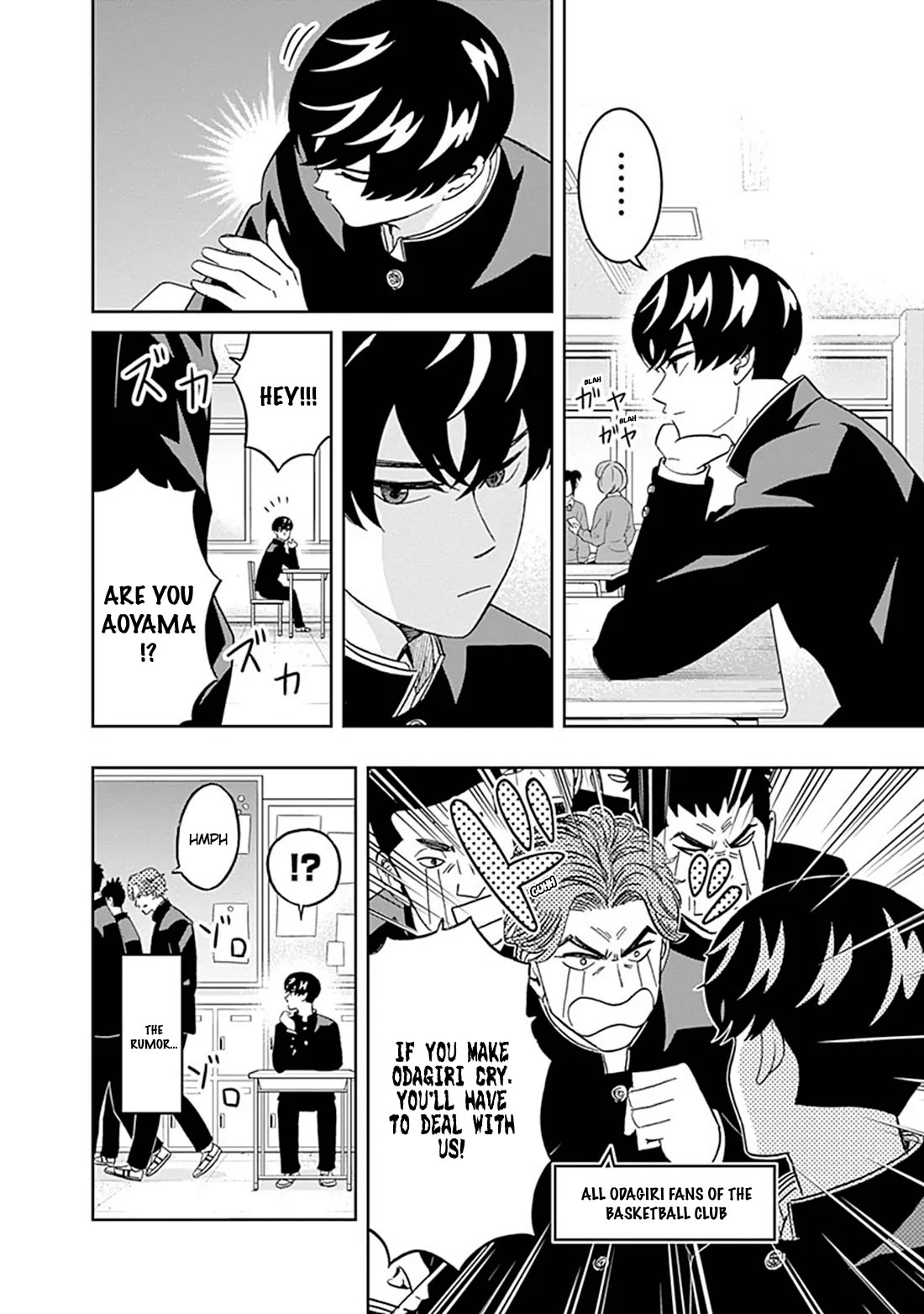 Keppeki Danshi! Aoyama-kun Chap 37 - Next Chap 38