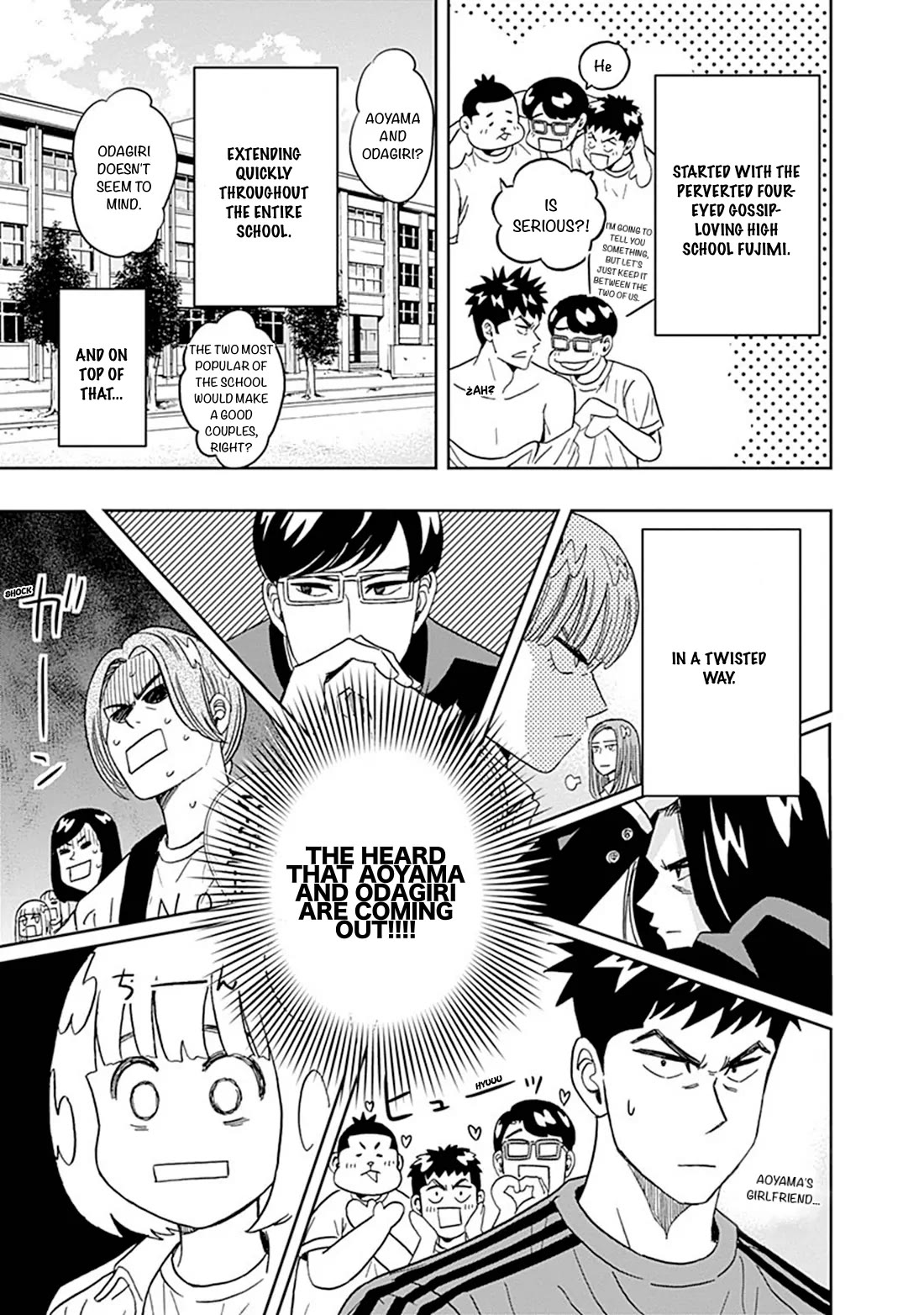 Keppeki Danshi! Aoyama-kun Chap 37 - Next Chap 38