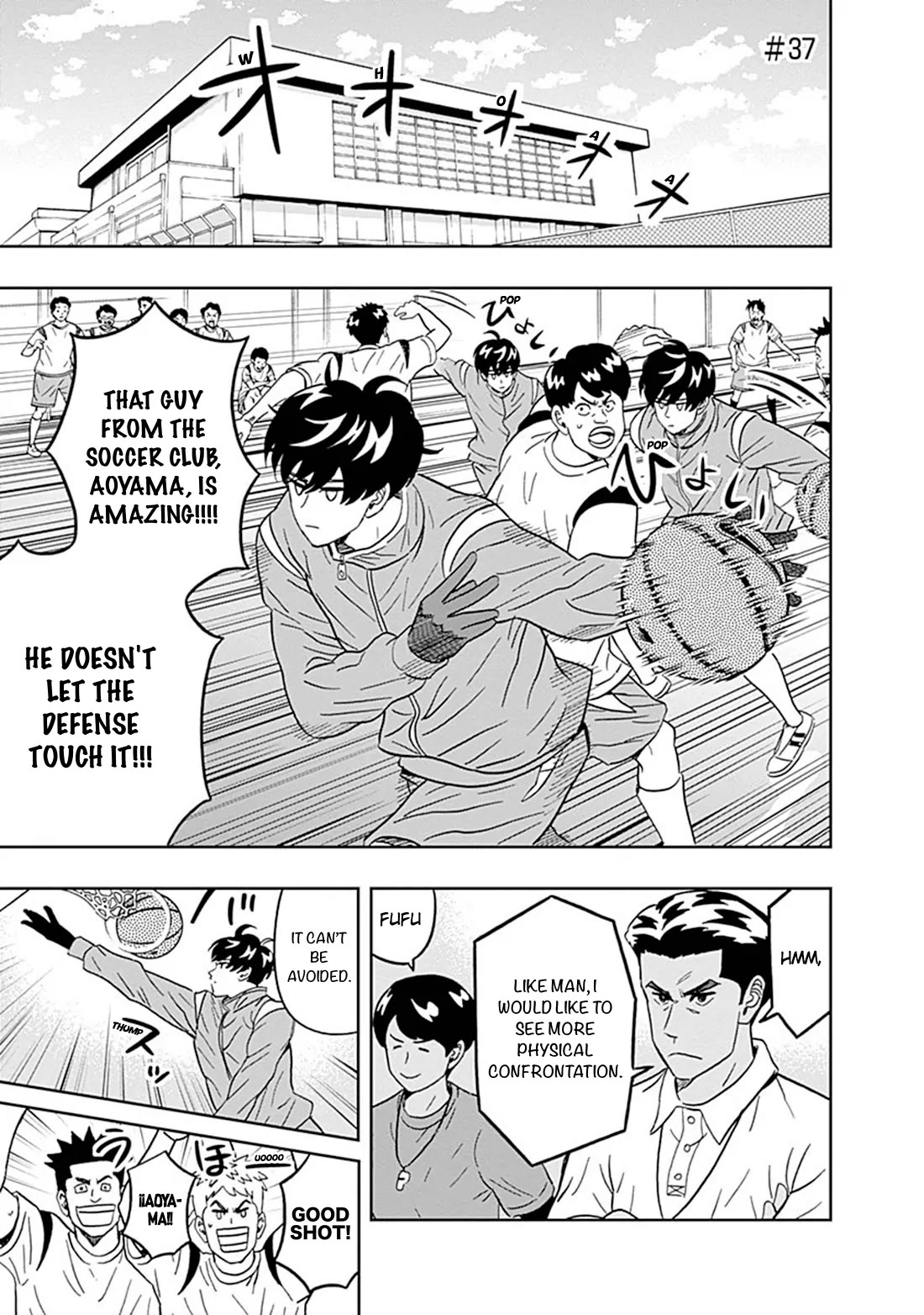 Keppeki Danshi! Aoyama-kun Chap 37 - Next Chap 38