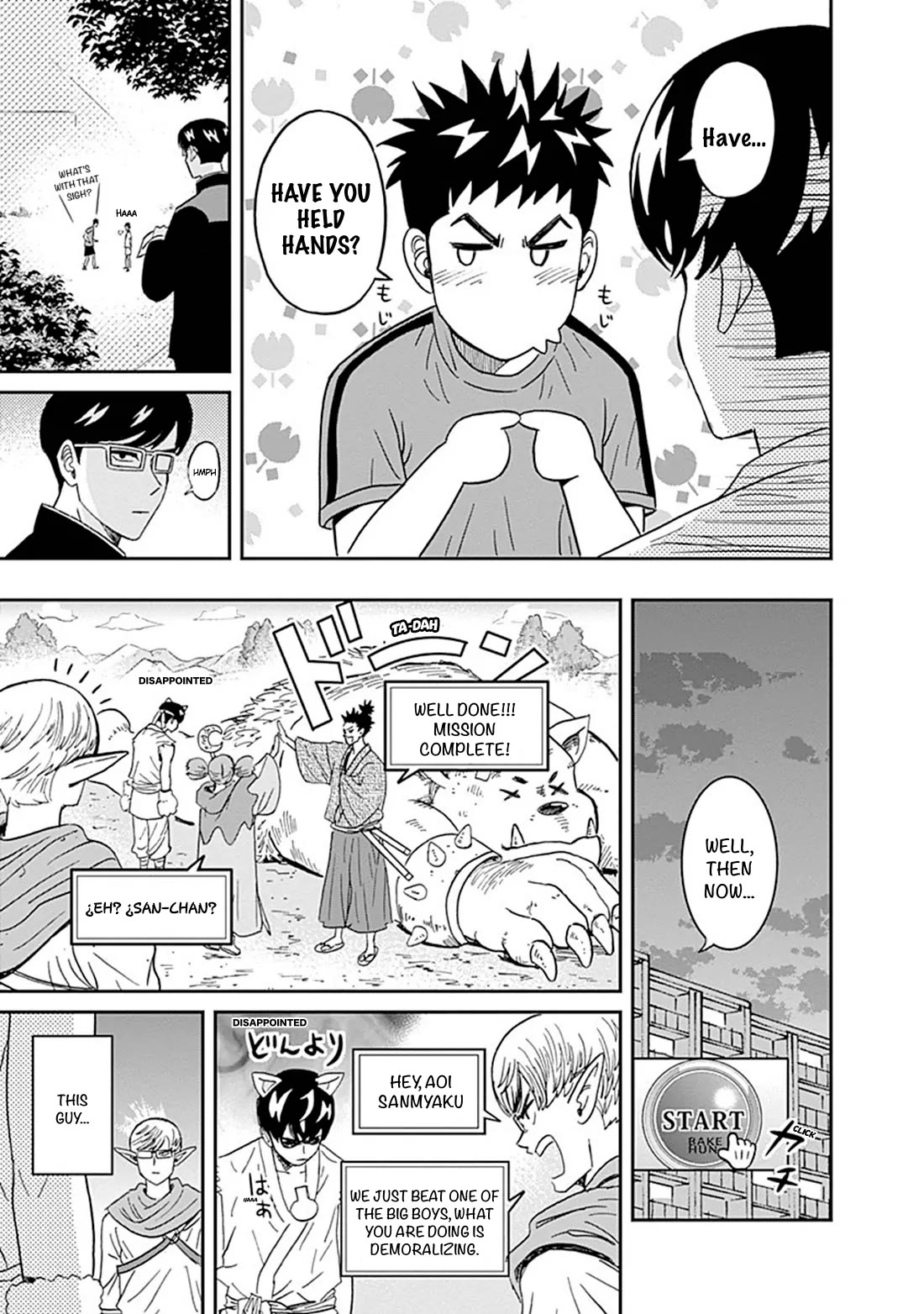 Keppeki Danshi! Aoyama-kun Chap 37 - Next Chap 38