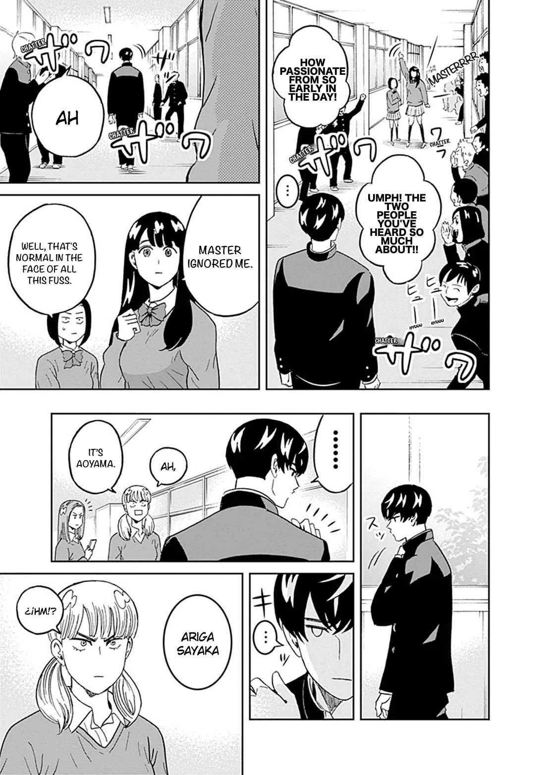 Keppeki Danshi! Aoyama-kun Chap 37 - Next Chap 38