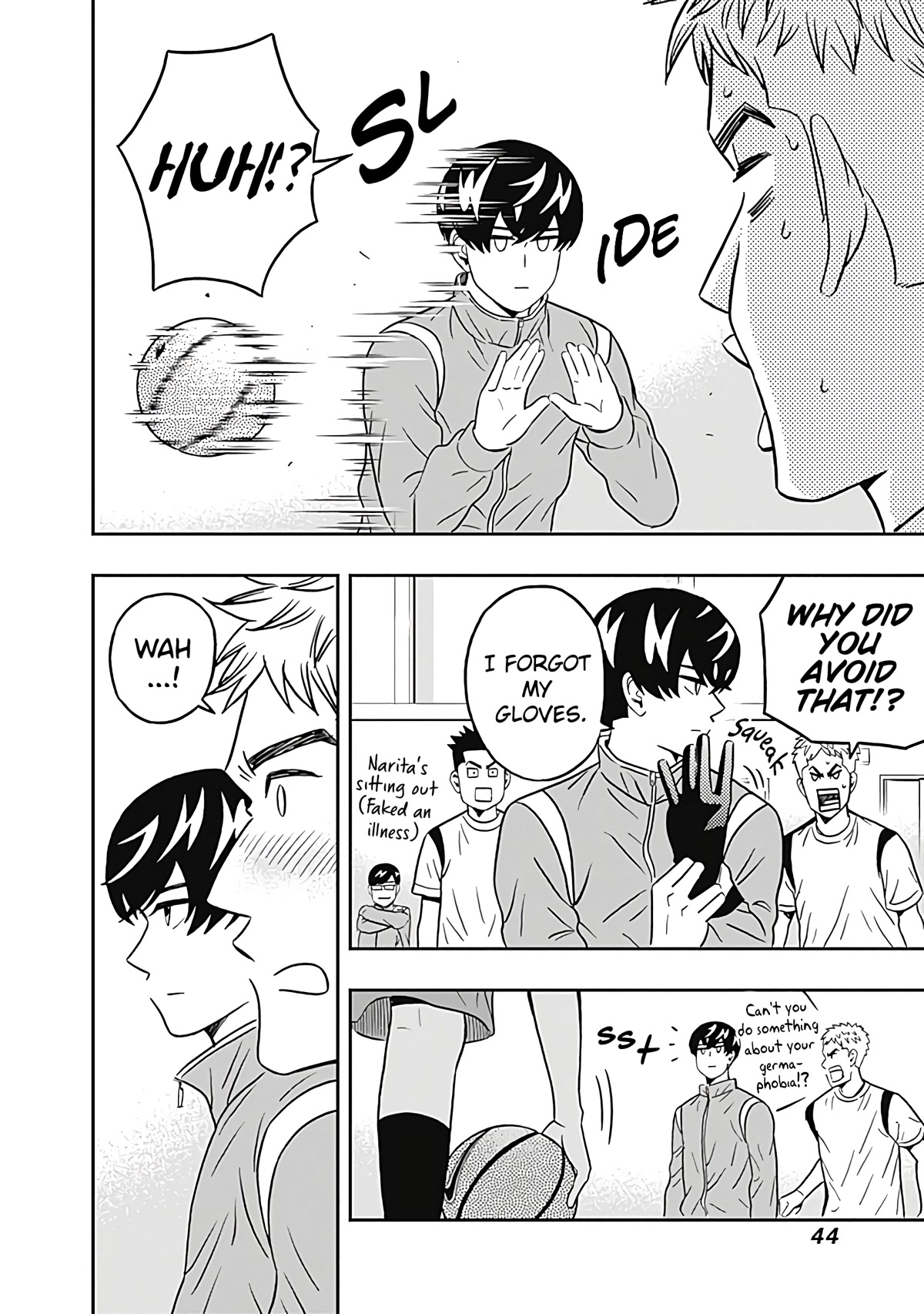 Keppeki Danshi! Aoyama-kun Chap 34 - Next Chap 35