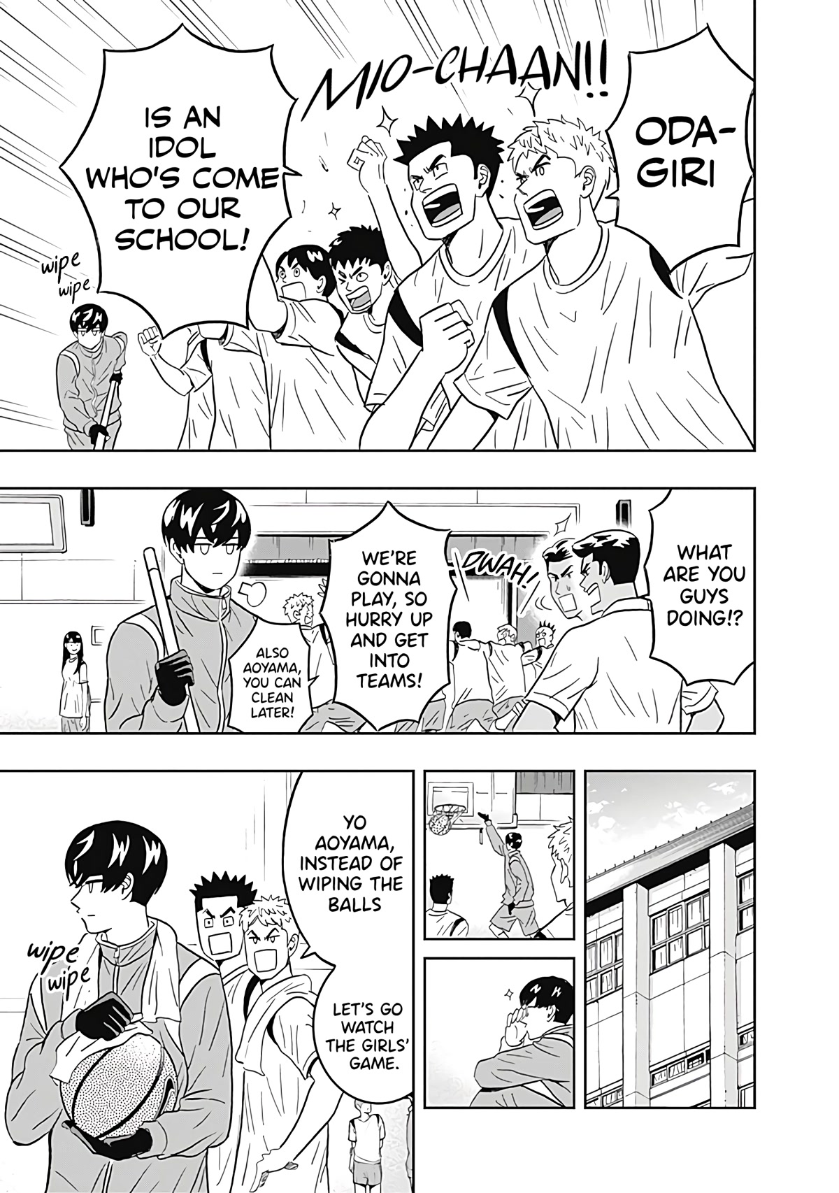 Keppeki Danshi! Aoyama-kun Chap 34 - Next Chap 35