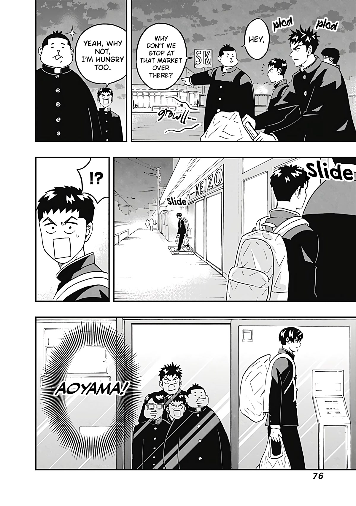 Keppeki Danshi! Aoyama-kun Chap 35 - Next Chap 36